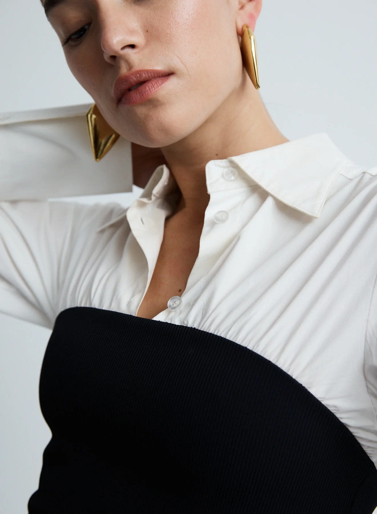 AUSTEN DRESS (SWAN W/ EBONY) - Image 5