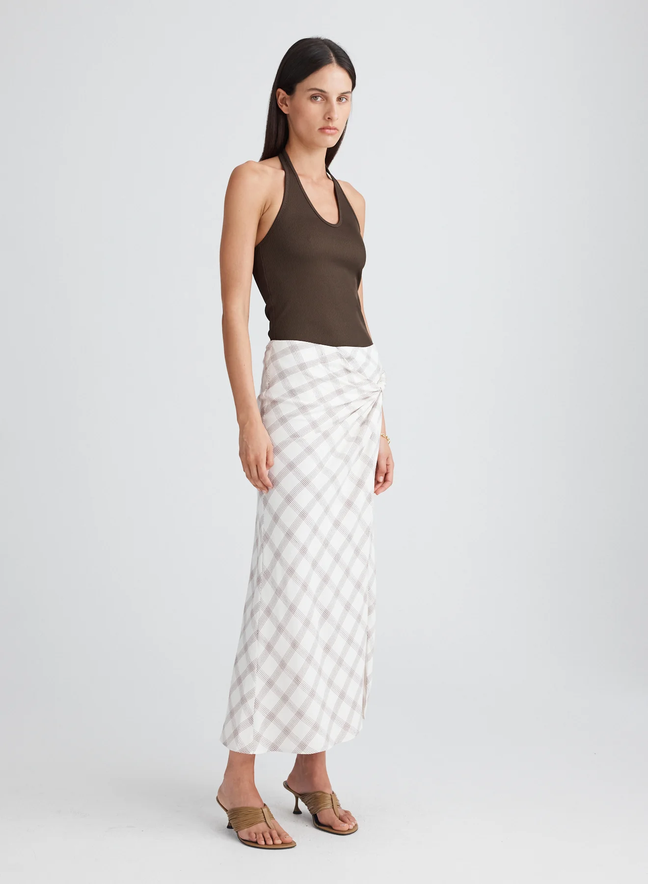 AVERY SKIRT (CHECK) - Image 4