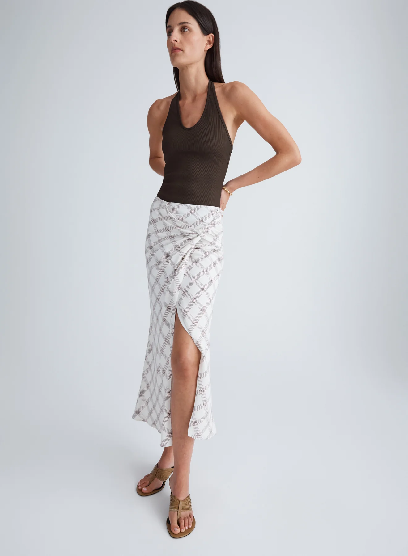 AVERY SKIRT (CHECK) - Image 6