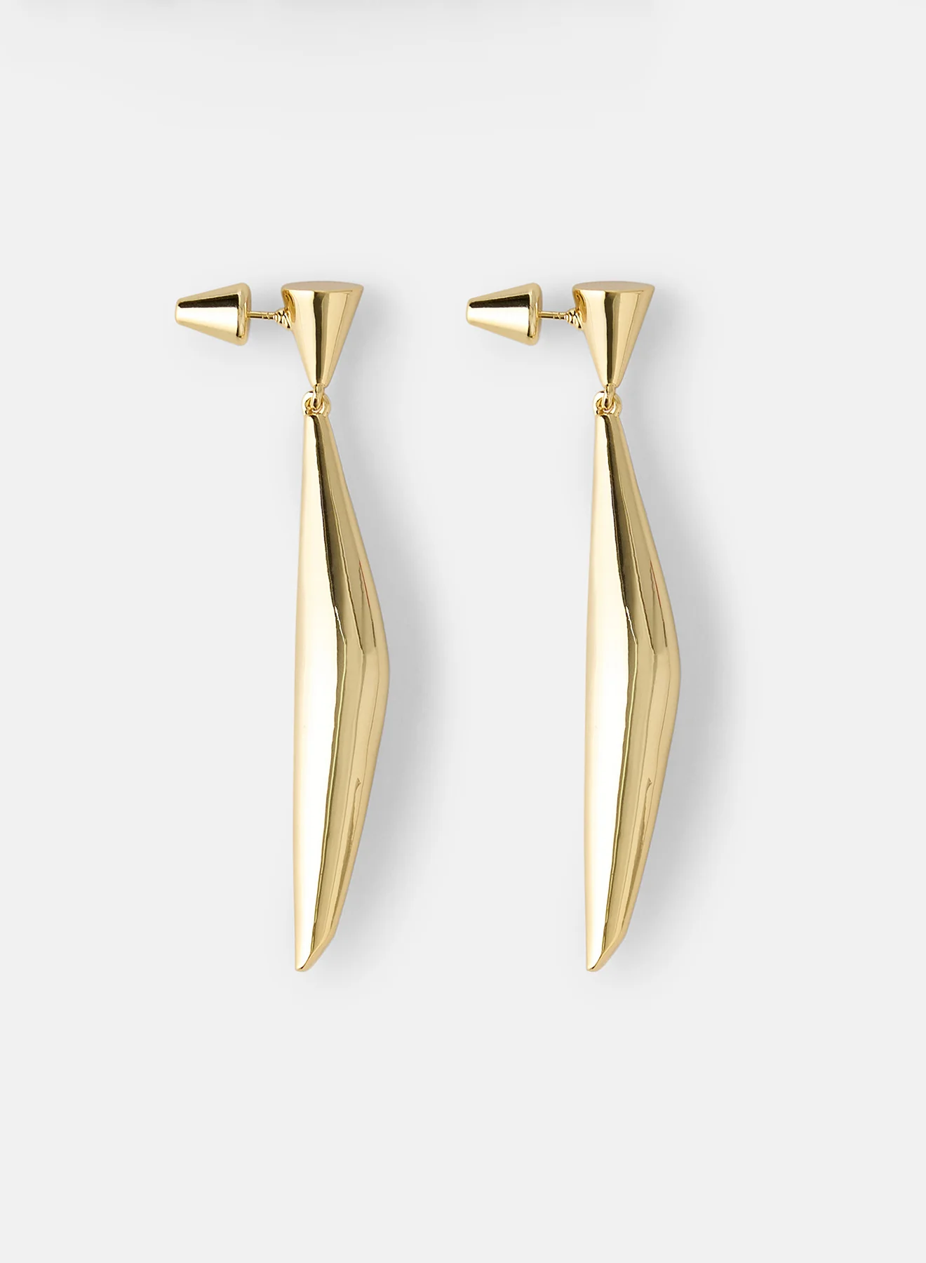BRANCUSI EARRINGS (GOLD) - Image 3