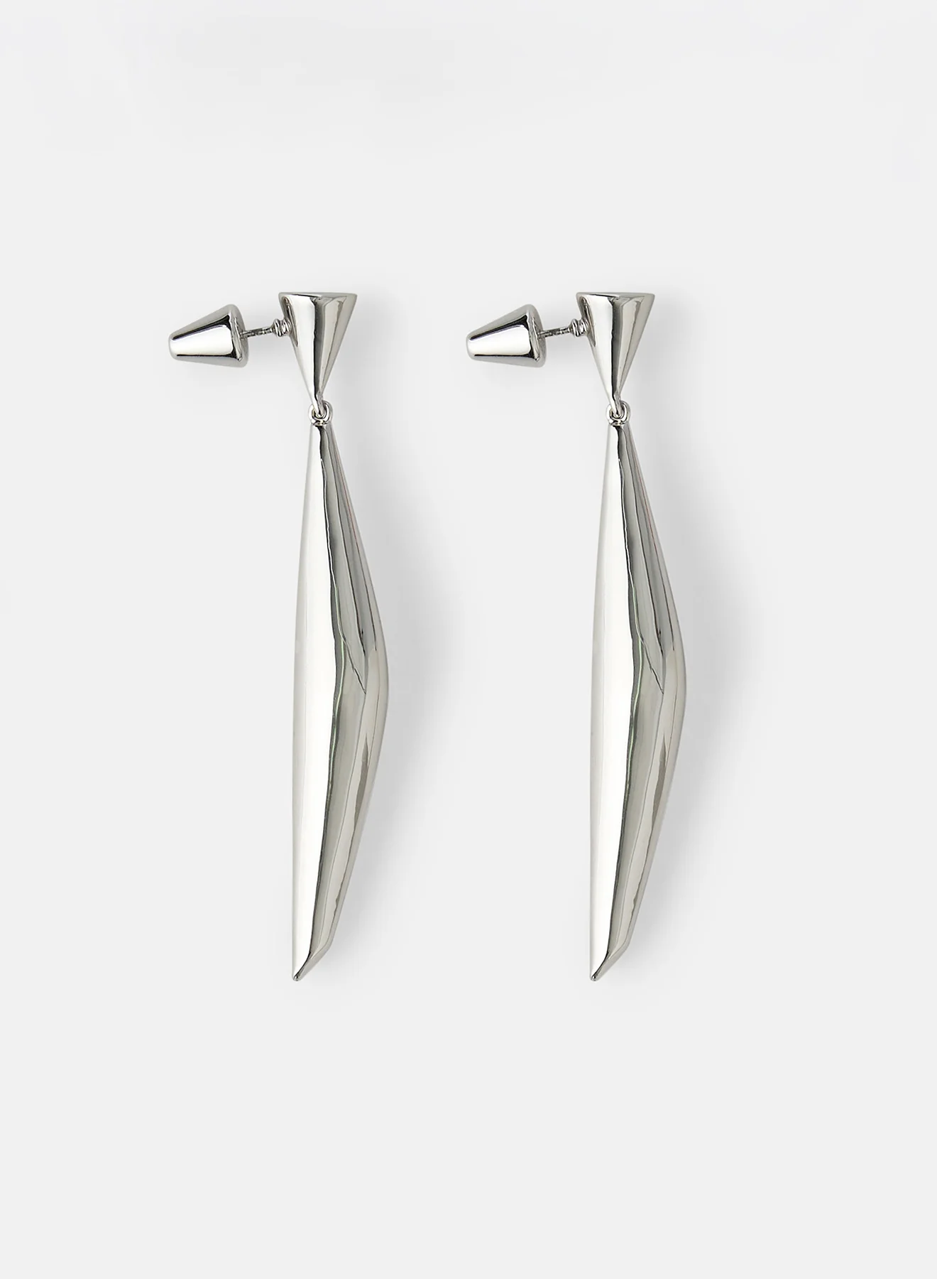 BRANCUSI EARRINGS (SILVER) - Image 3