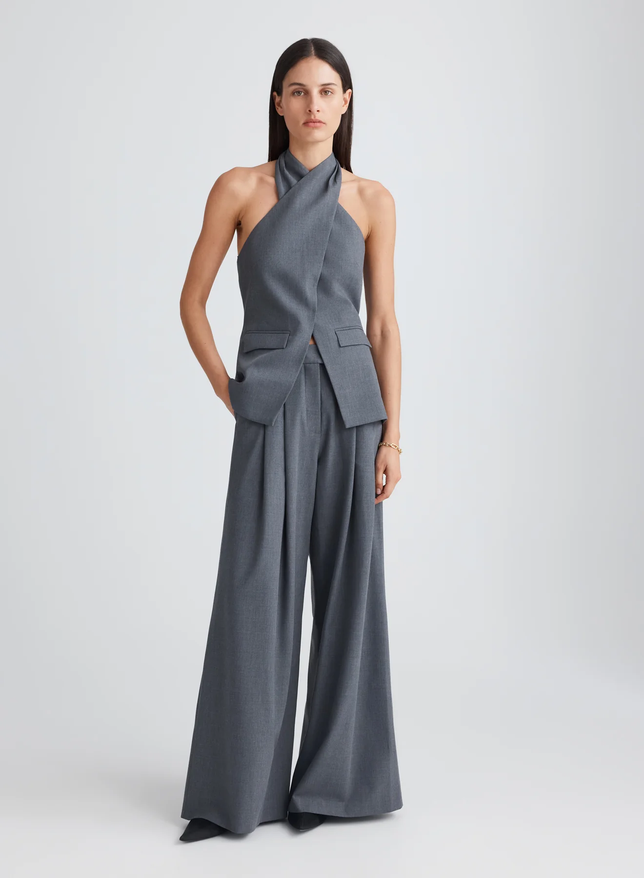 CAMRYN TOP (GREY) - Image 3