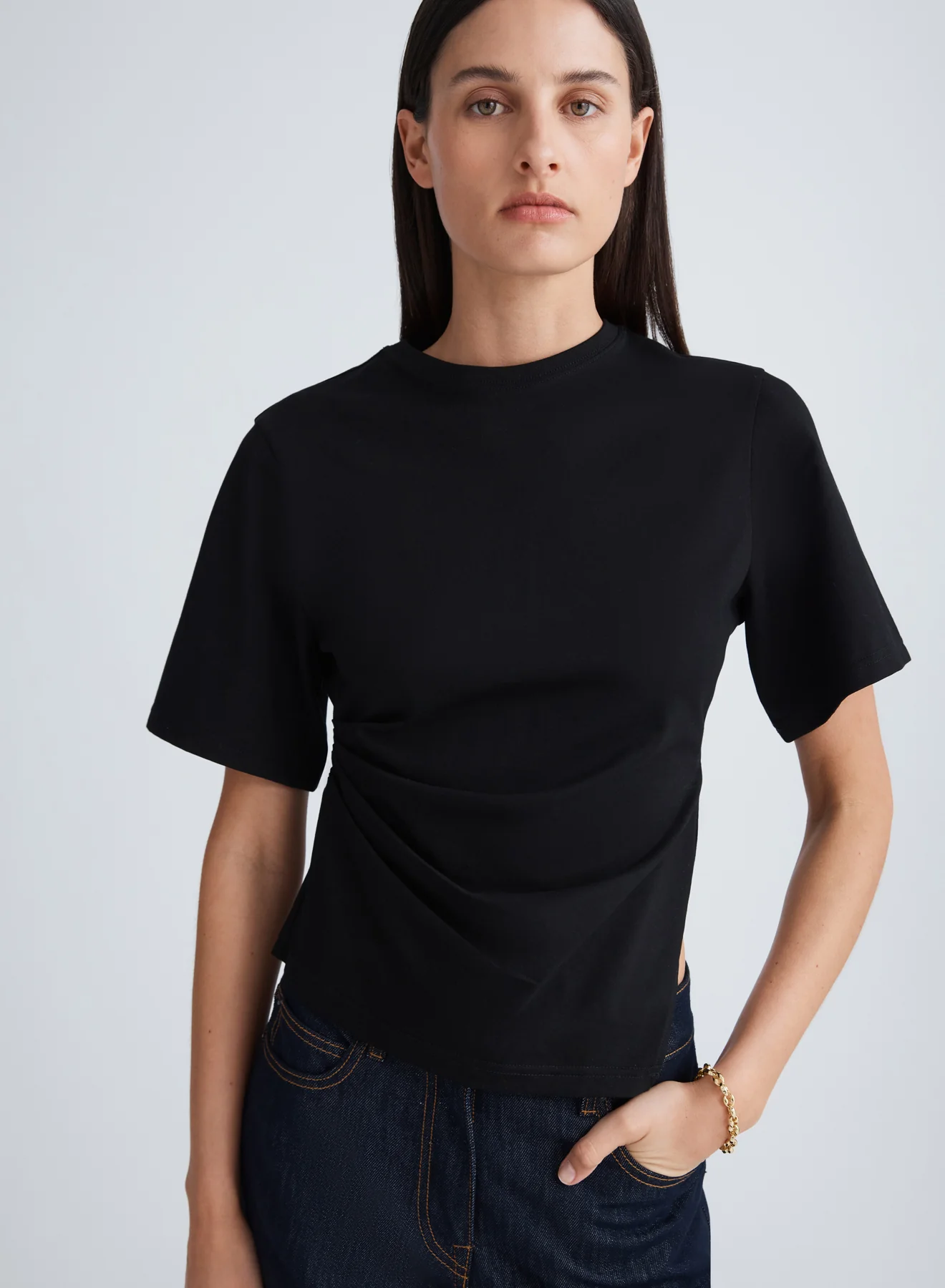 CLEO T-SHIRT (BLACK) - Image 4