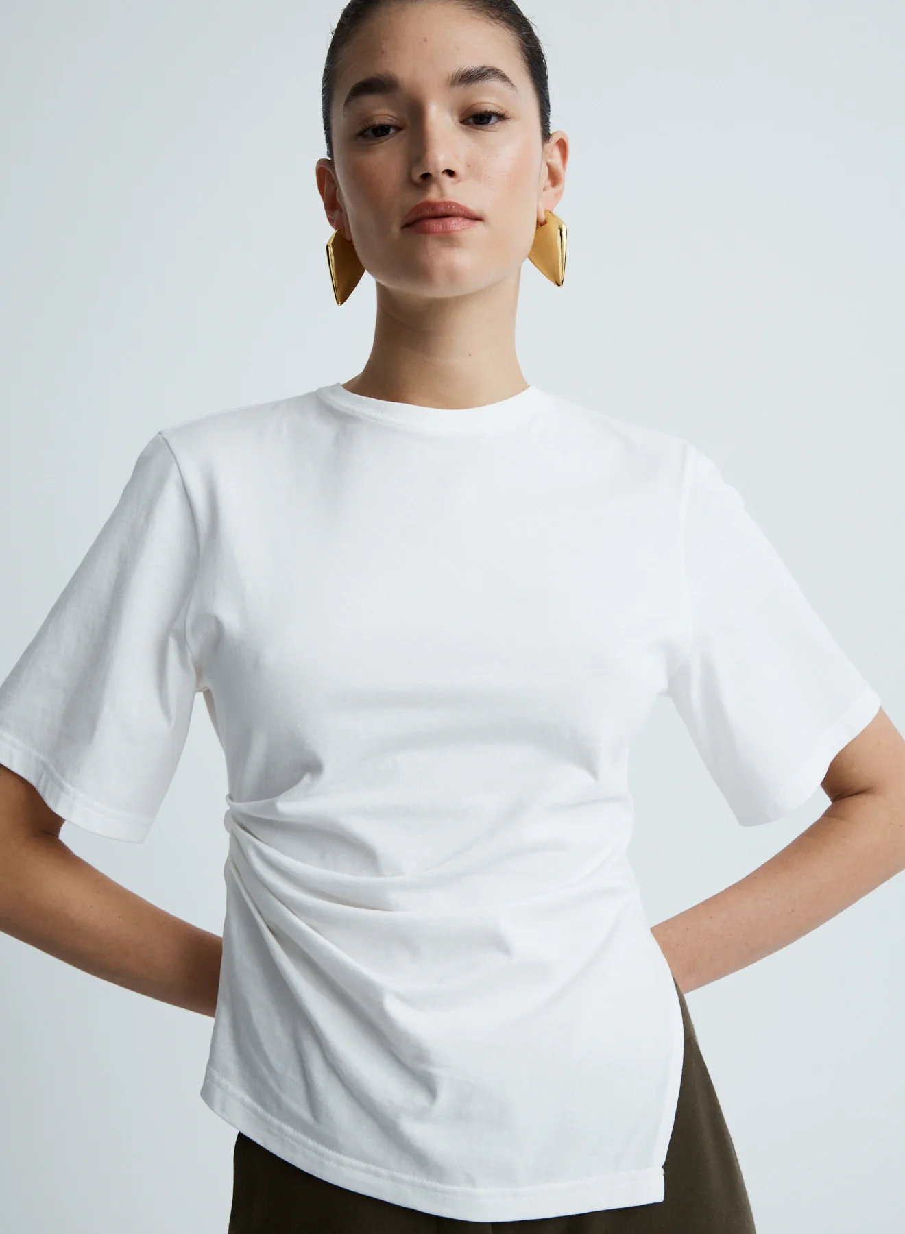CLEO T-SHIRT (WHITE JERSEY) - Image 3