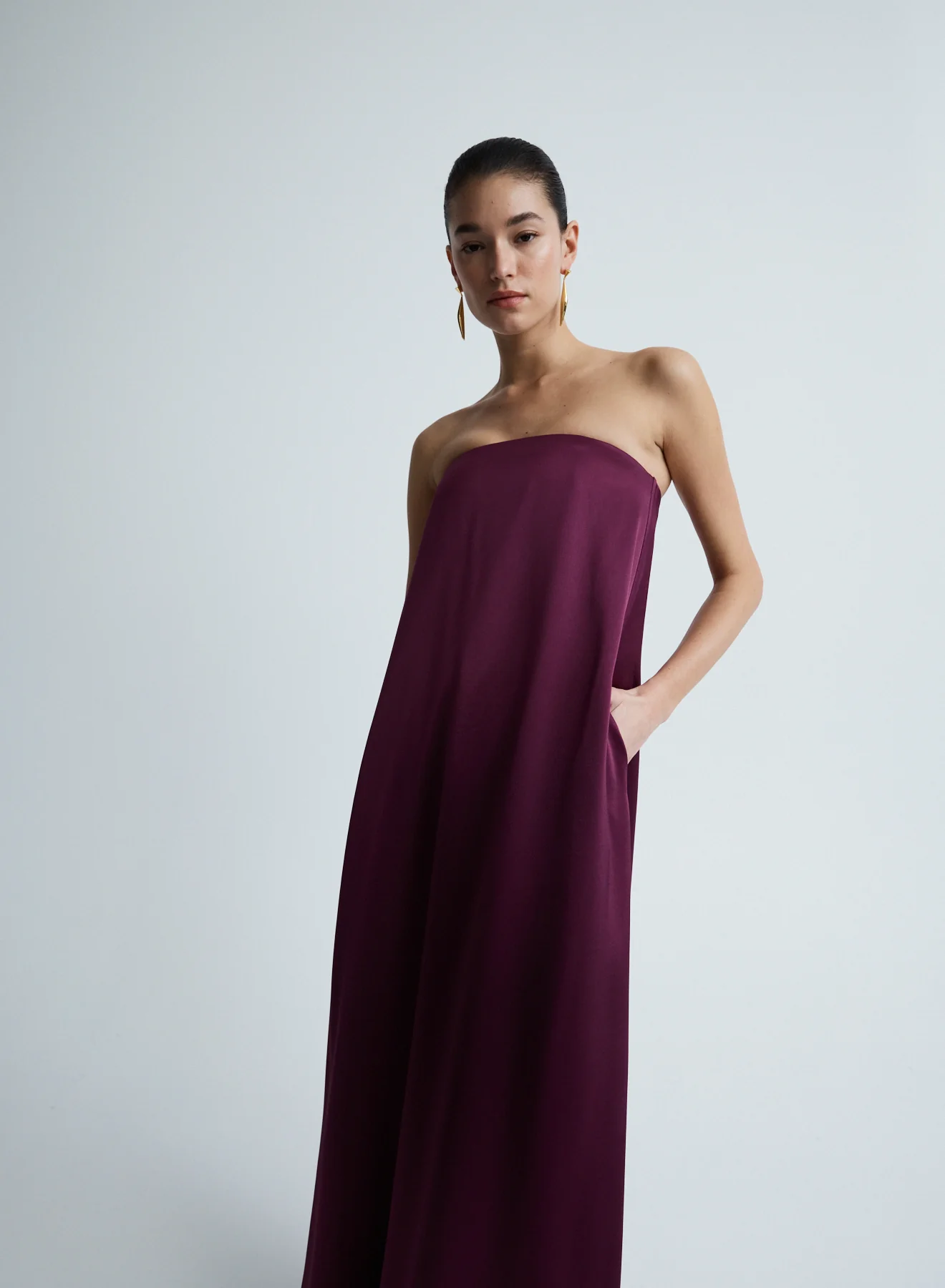 DELFINA DRESS (GRAPE) - Image 5