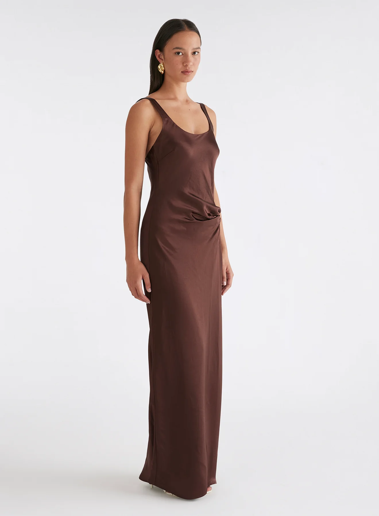ETTA DRESS (SHAVED CHOCOLATE) - Image 4