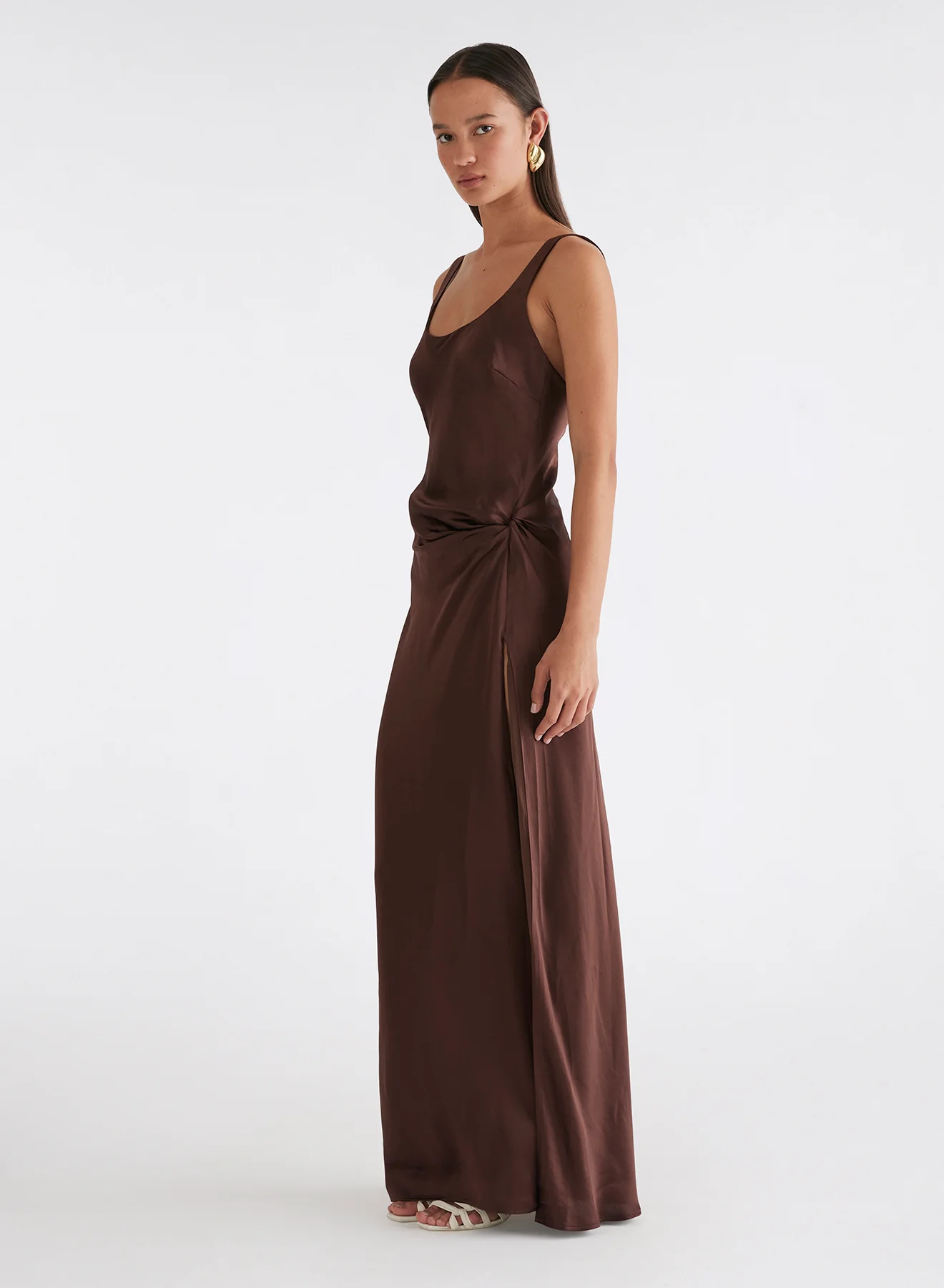 ETTA DRESS (SHAVED CHOCOLATE) - Image 5