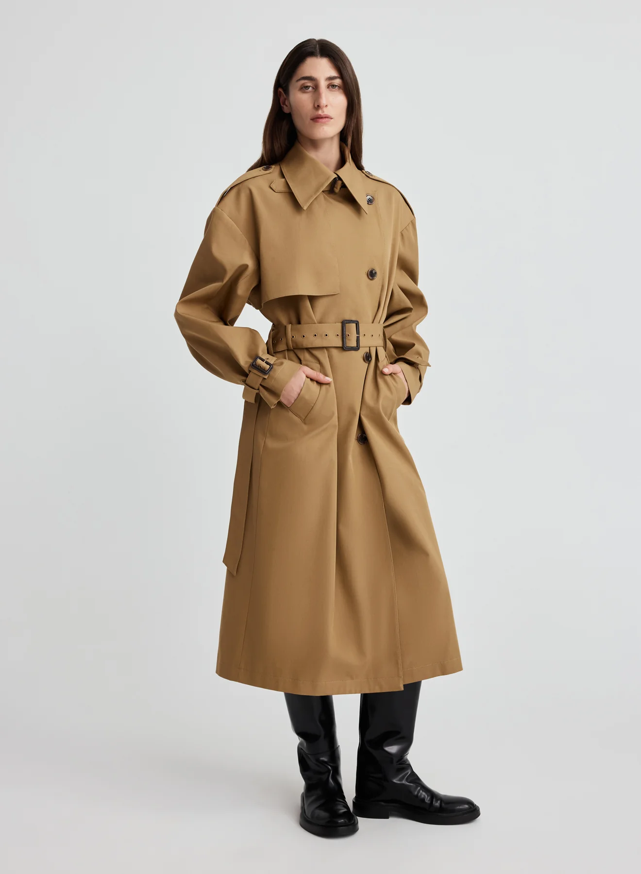 FARREN TRENCH COAT (TAN)