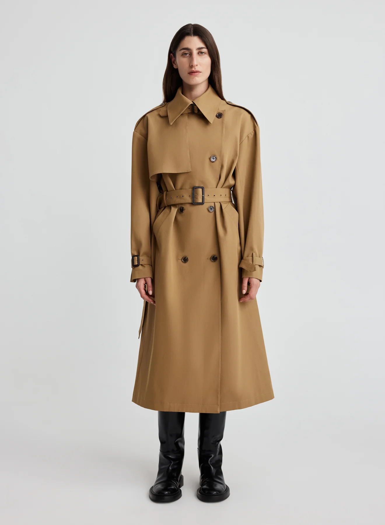FARREN TRENCH COAT (TAN) - Image 10