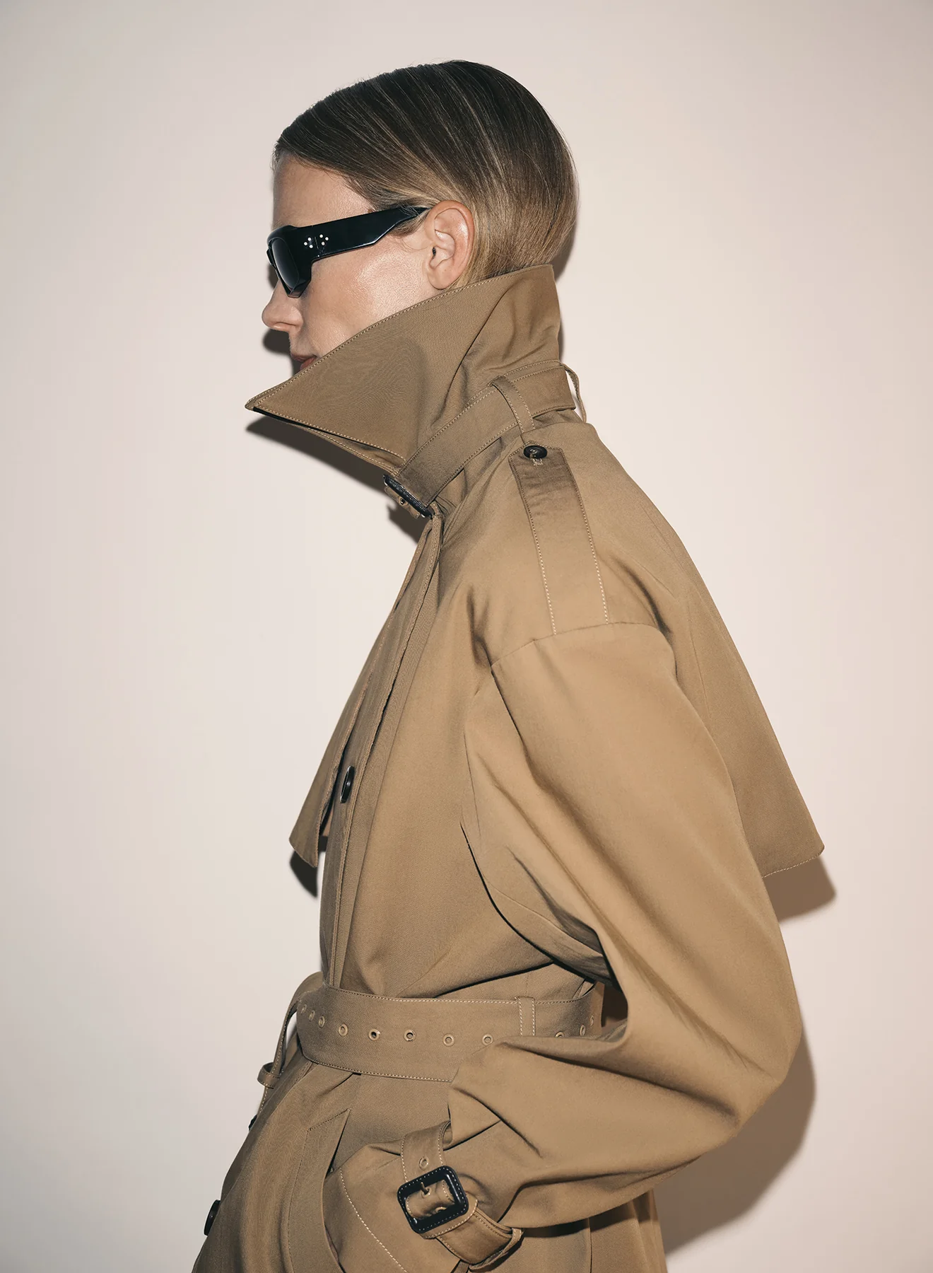 FARREN TRENCH COAT (TAN) - Image 4