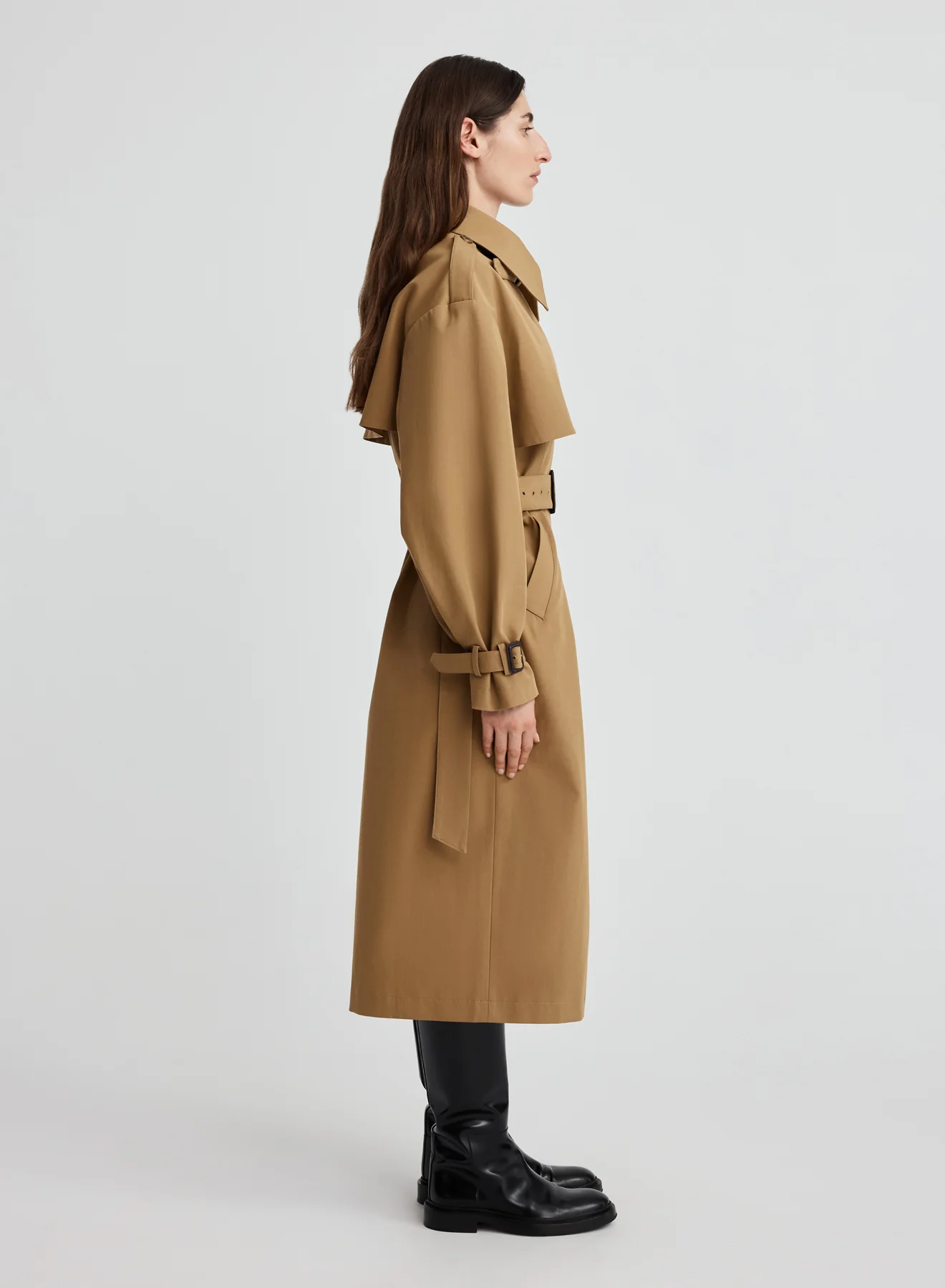FARREN TRENCH COAT (TAN) - Image 5