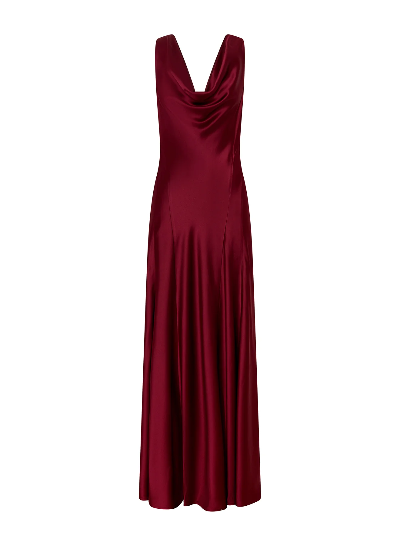 GABRIELLE DRESS (WINE) - Image 3