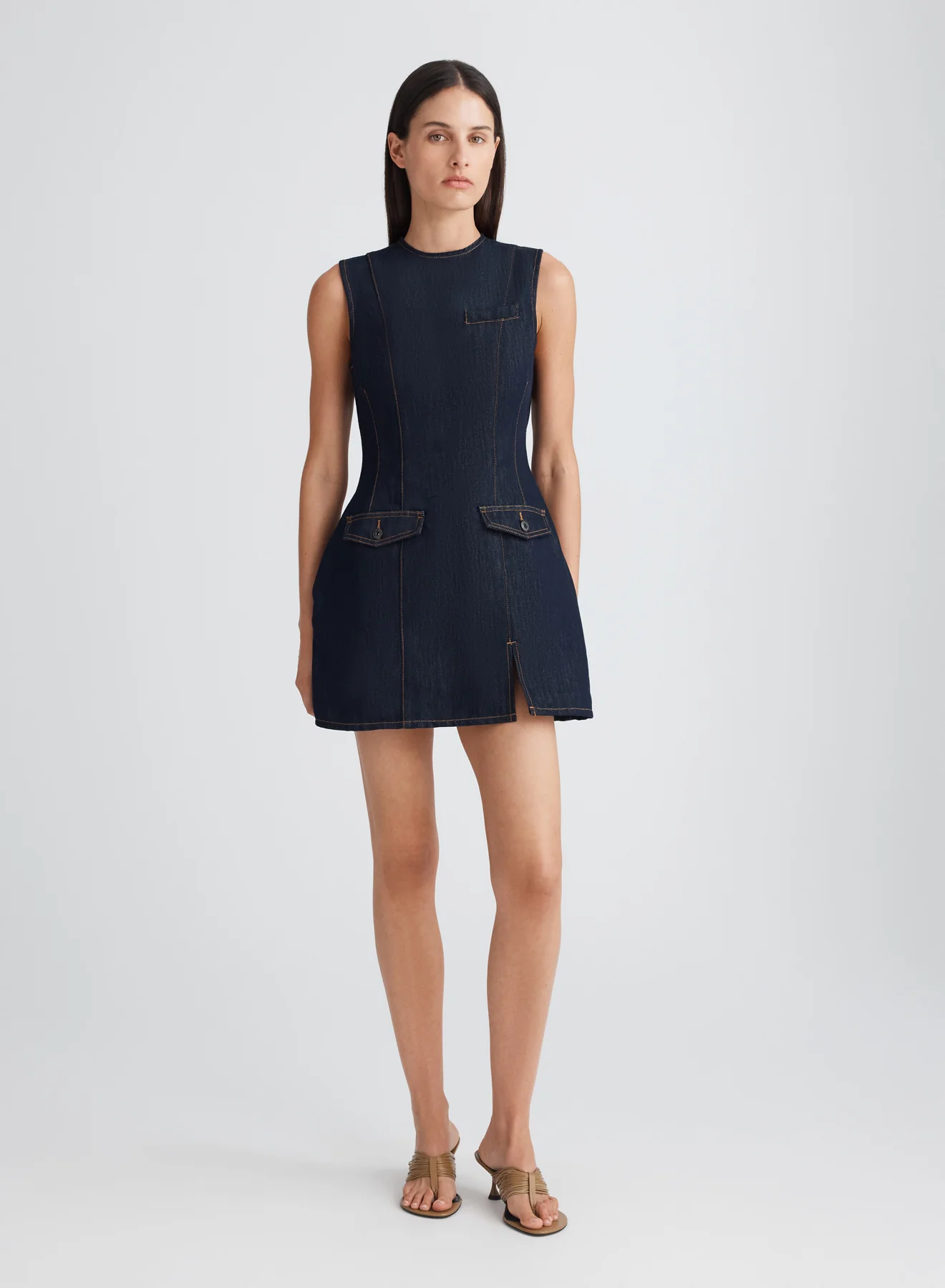 GIADA DRESS (DARK INDIGO) - Image 3