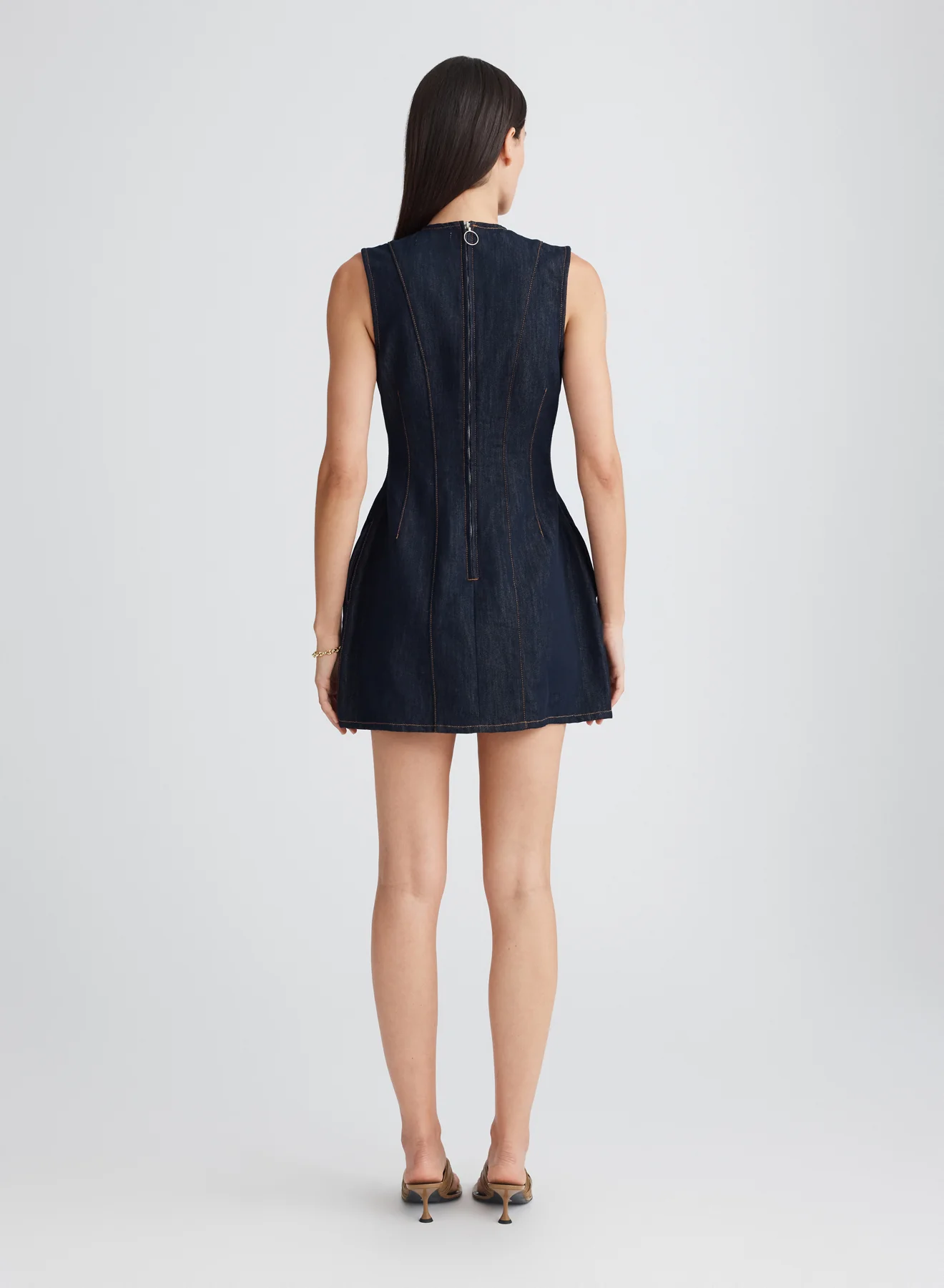 GIADA DRESS (DARK INDIGO) - Image 5