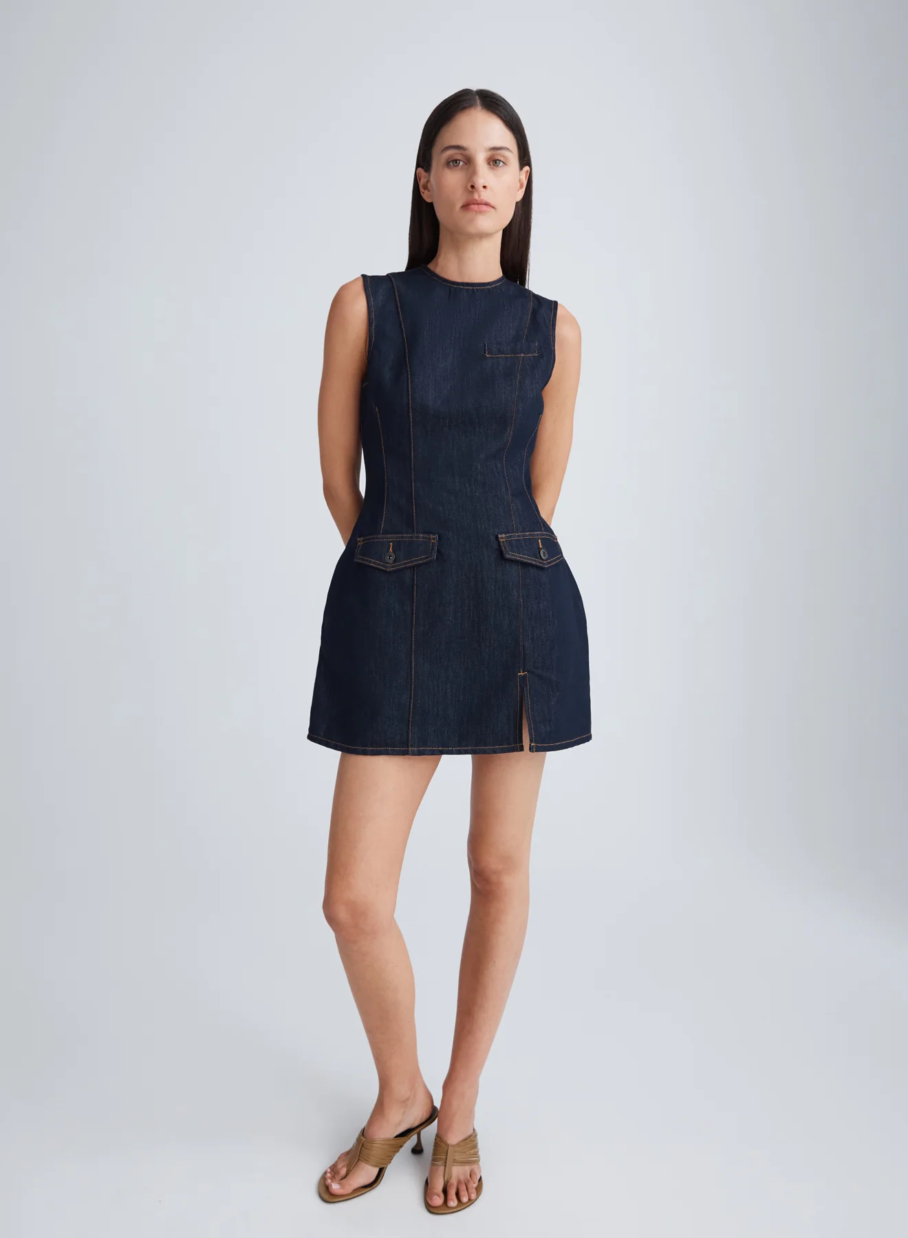 GIADA DRESS (DARK INDIGO) - Image 6