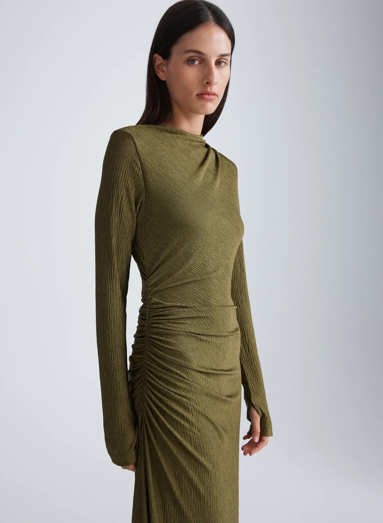 JAYME DRESS (MOSS) - Image 4