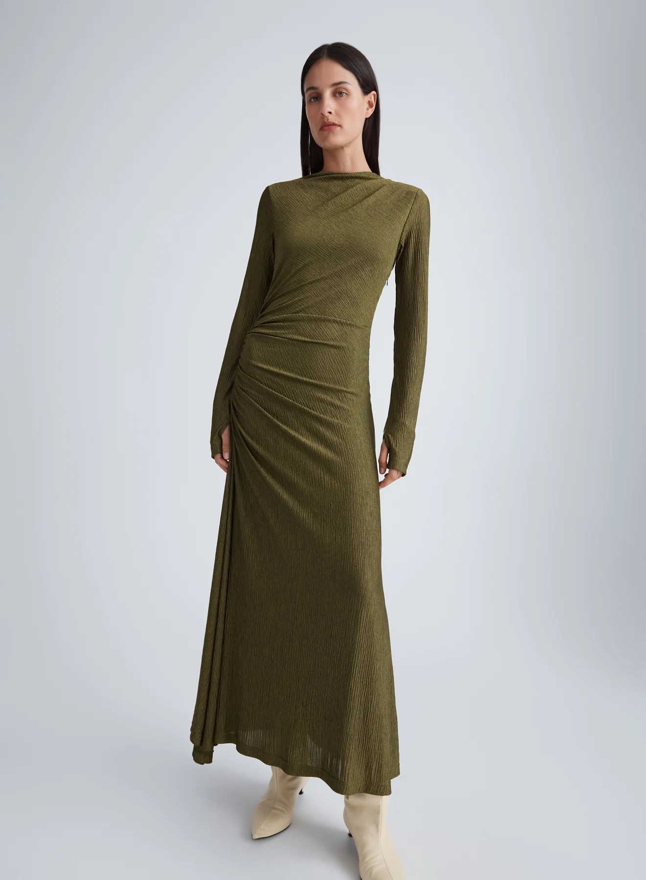 JAYME DRESS (MOSS) - Image 6