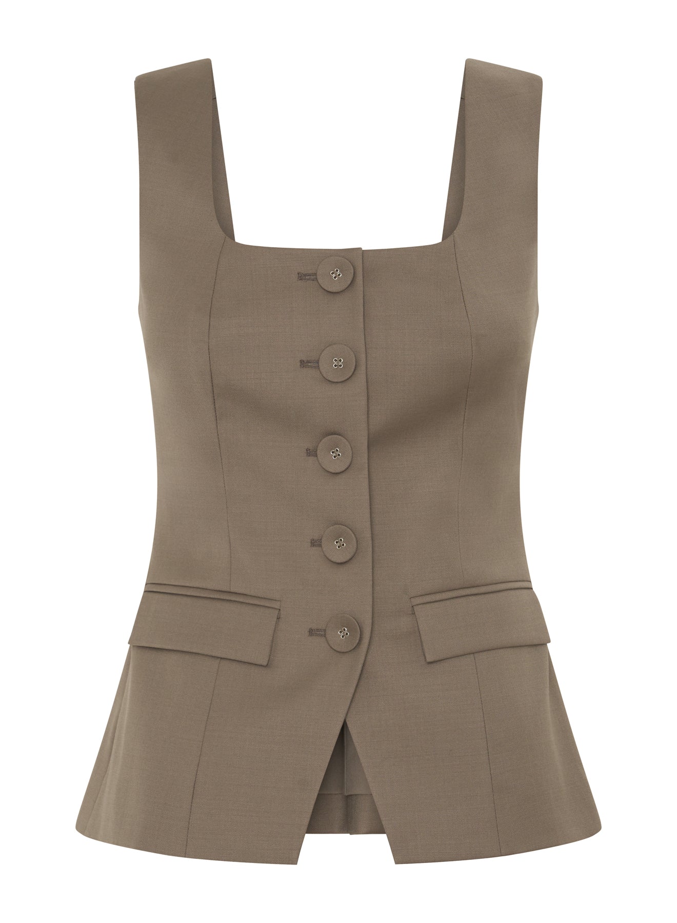 MARISOL TOP (TAUPE BROWN) - Image 10