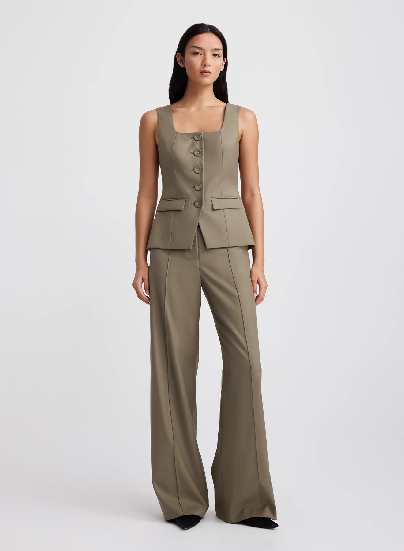 MARISOL TOP (TAUPE BROWN) - Image 3