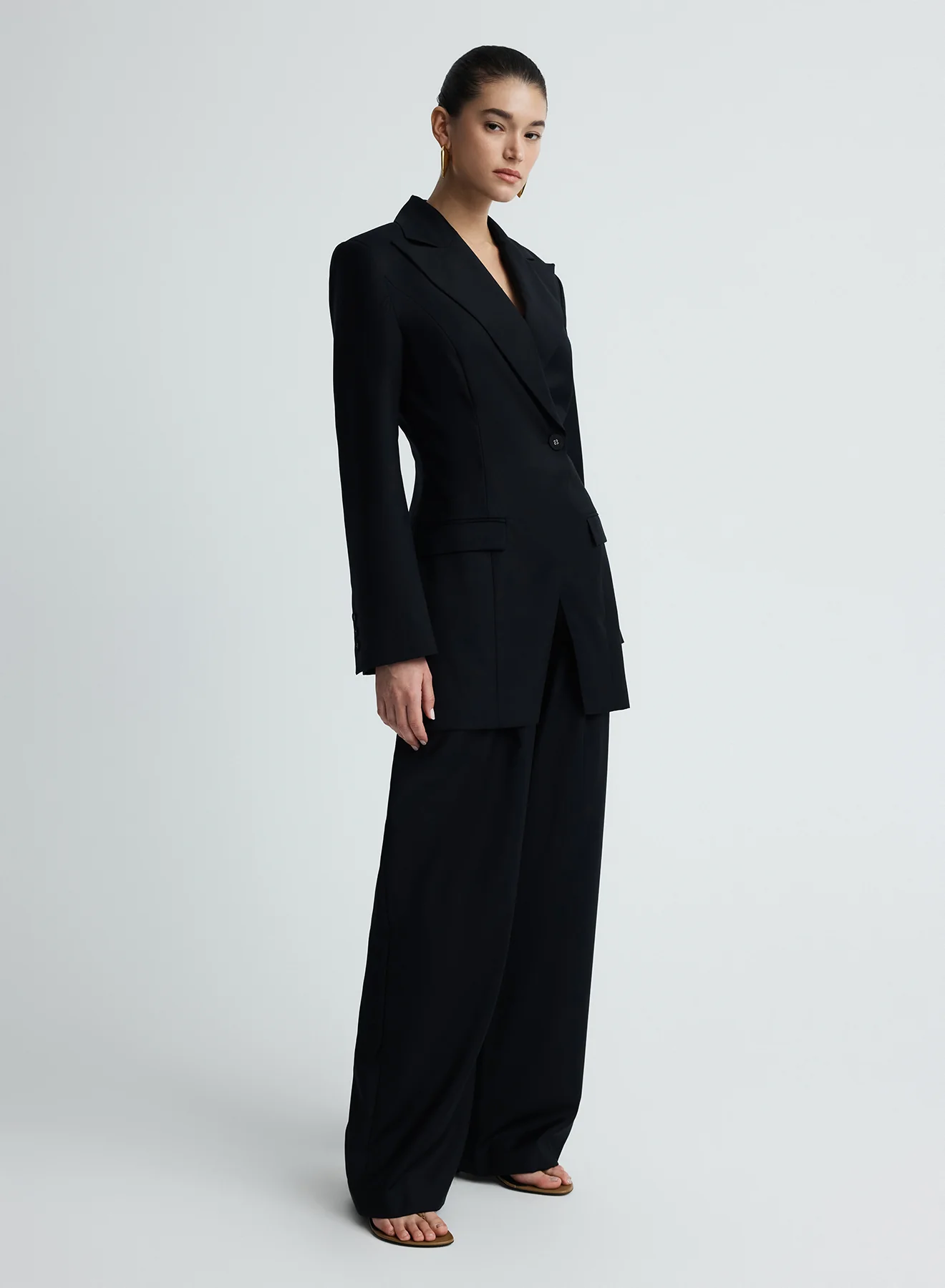 MERLE BLAZER (BLACK WOOL) - Image 4