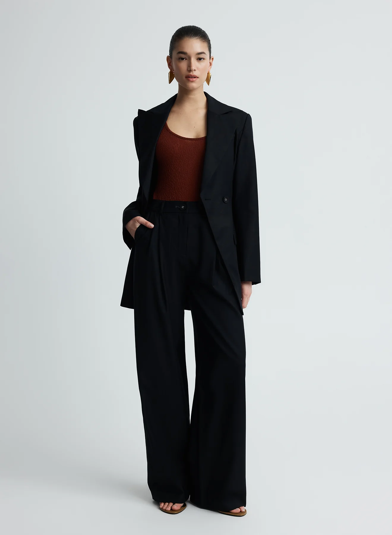 MERLE BLAZER (BLACK WOOL) - Image 6