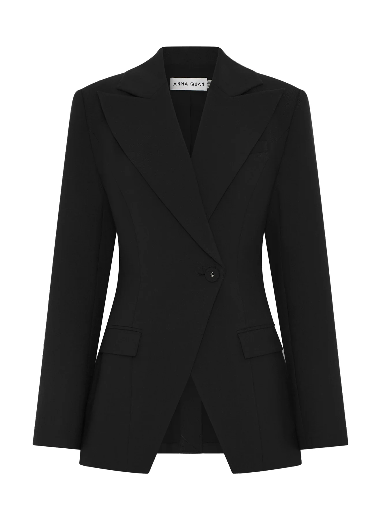 MERLE BLAZER (BLACK WOOL) - Image 7