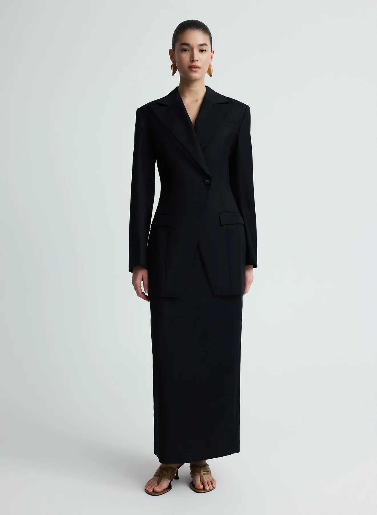 NADIA SKIRT (BLACK WOOL) - Image 5