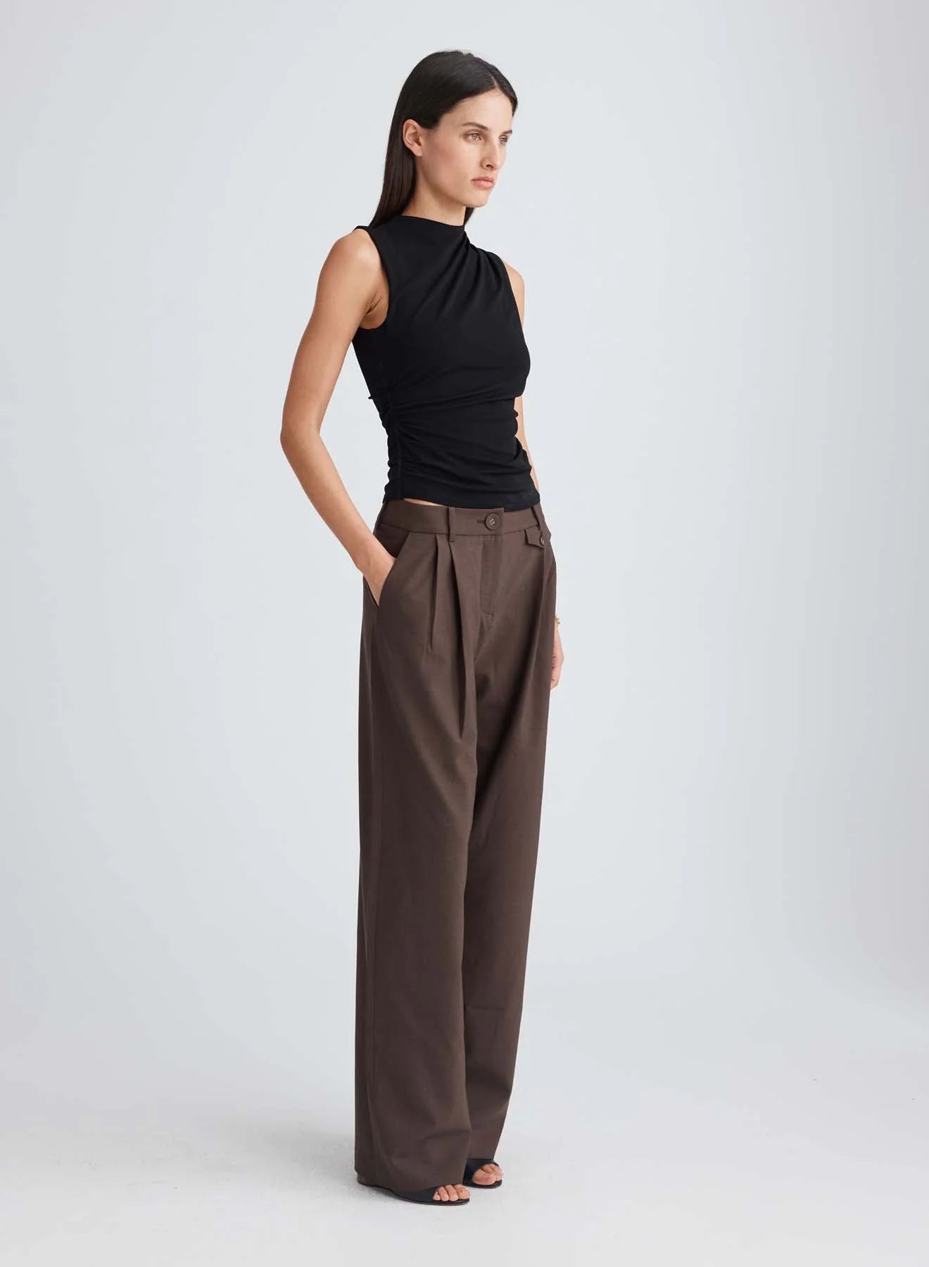 NICO PANTS (CHOCOLATE) - Image 3