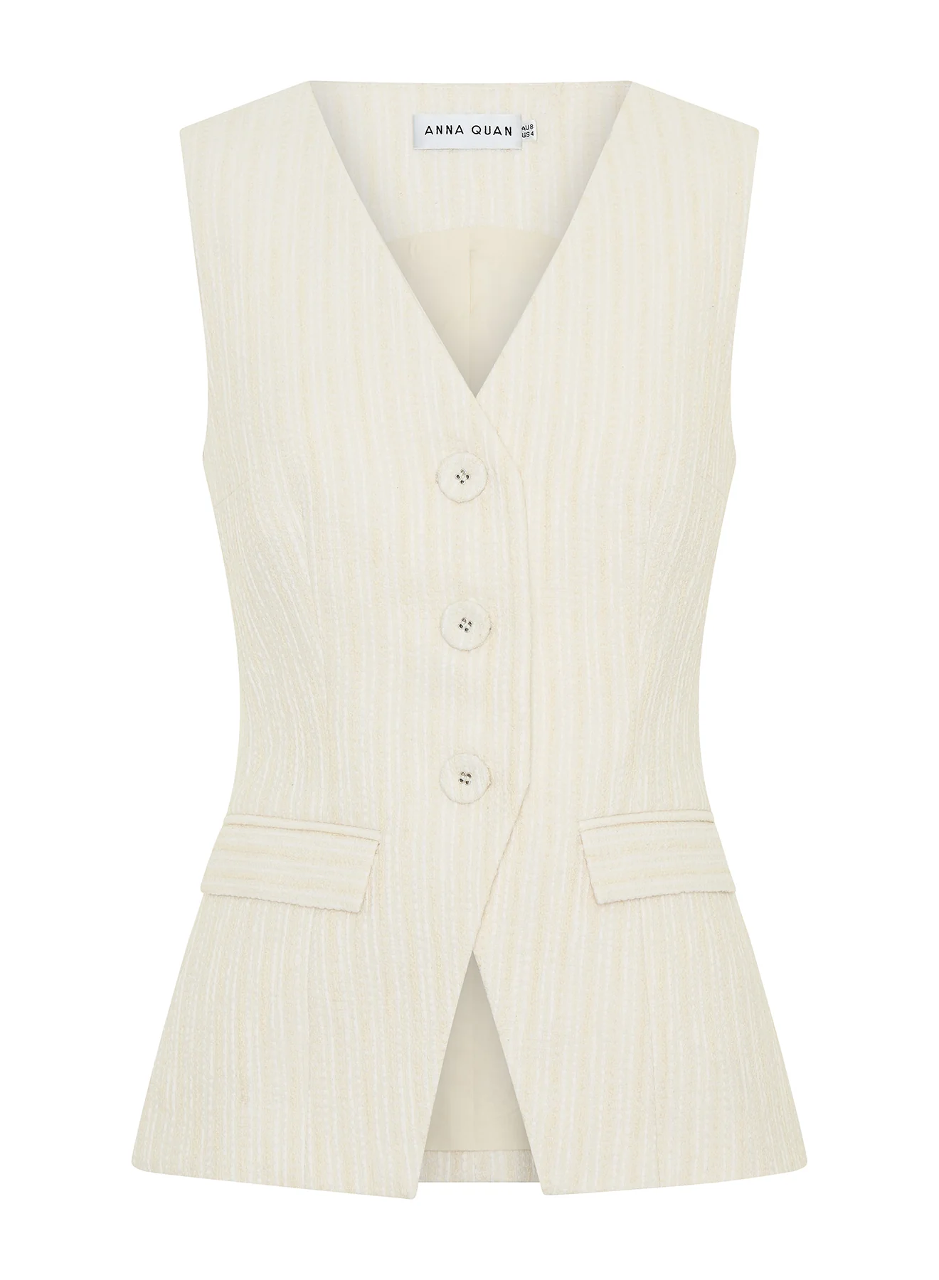 NICOLE VEST (IVORY) - Image 9