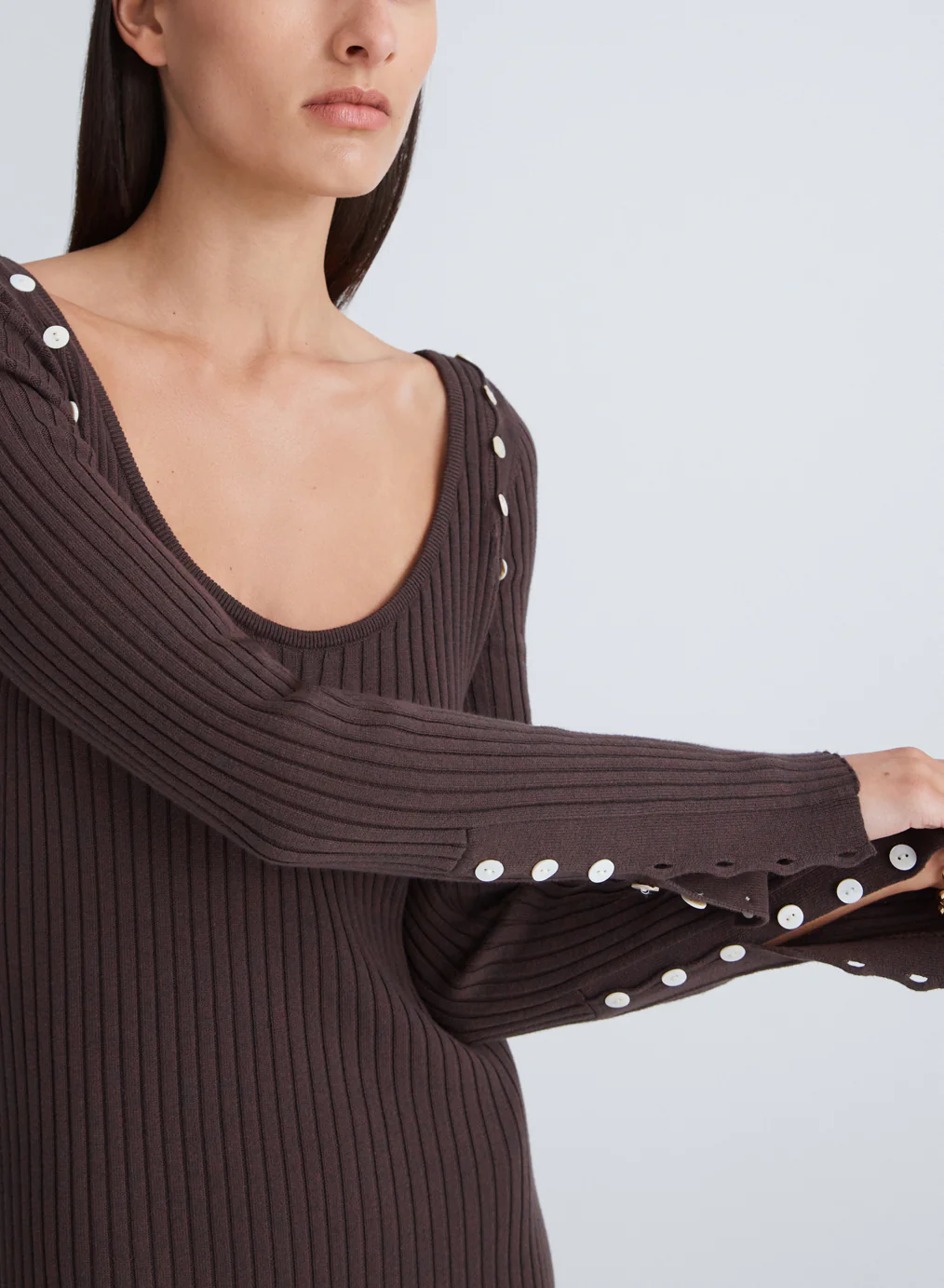 PARKER DRESS (MOCCA) - Image 7