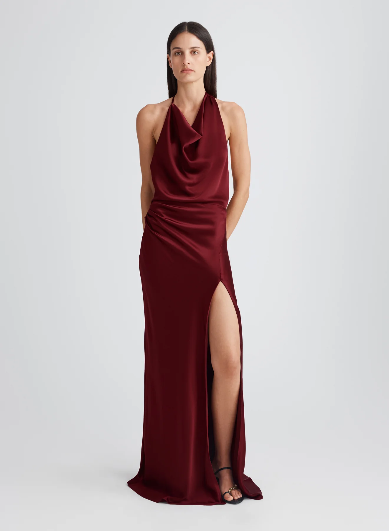 PETA DRESS (WINE) - Image 4