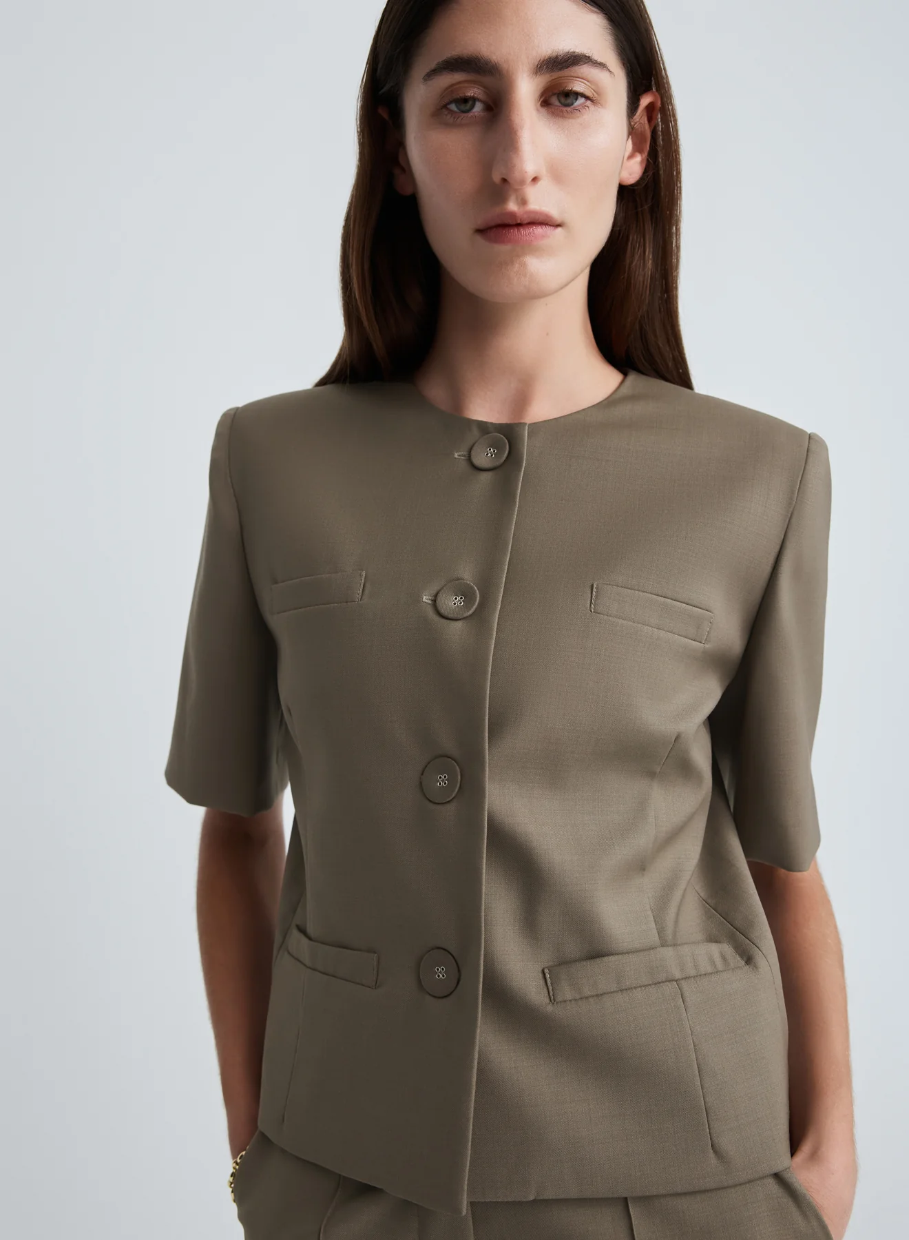PRIESTLY JACKET (TAUPE BROWN) - Image 11