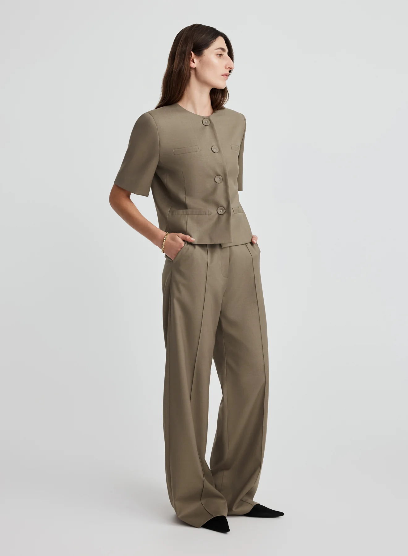 PRIESTLY JACKET (TAUPE BROWN) - Image 6