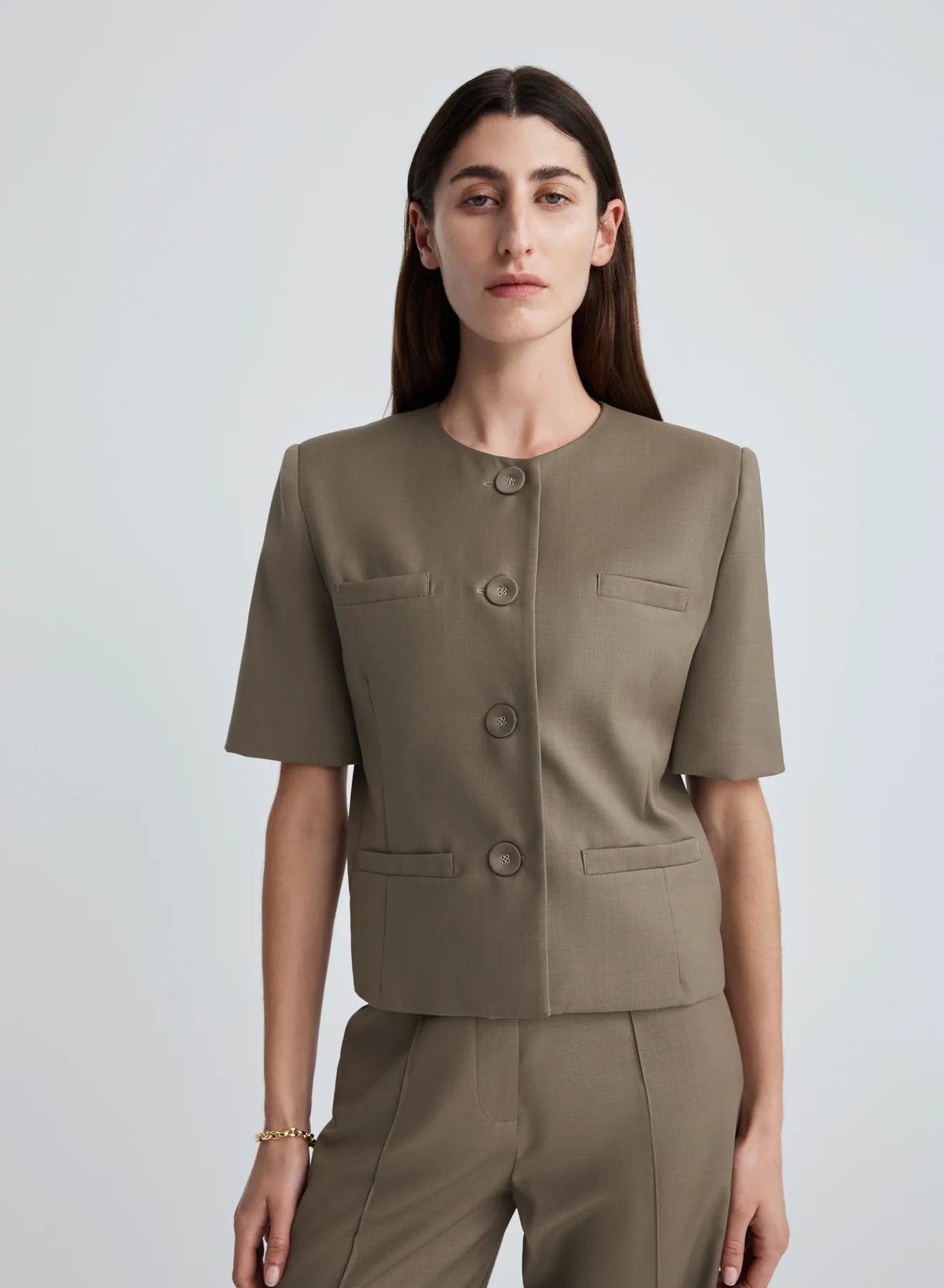 PRIESTLY JACKET (TAUPE BROWN) - Image 7
