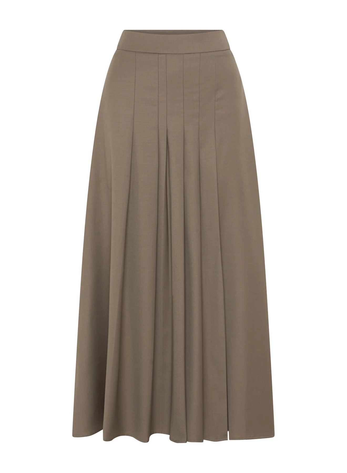SABLE SKIRT (TAUPE BROWN) - Image 11