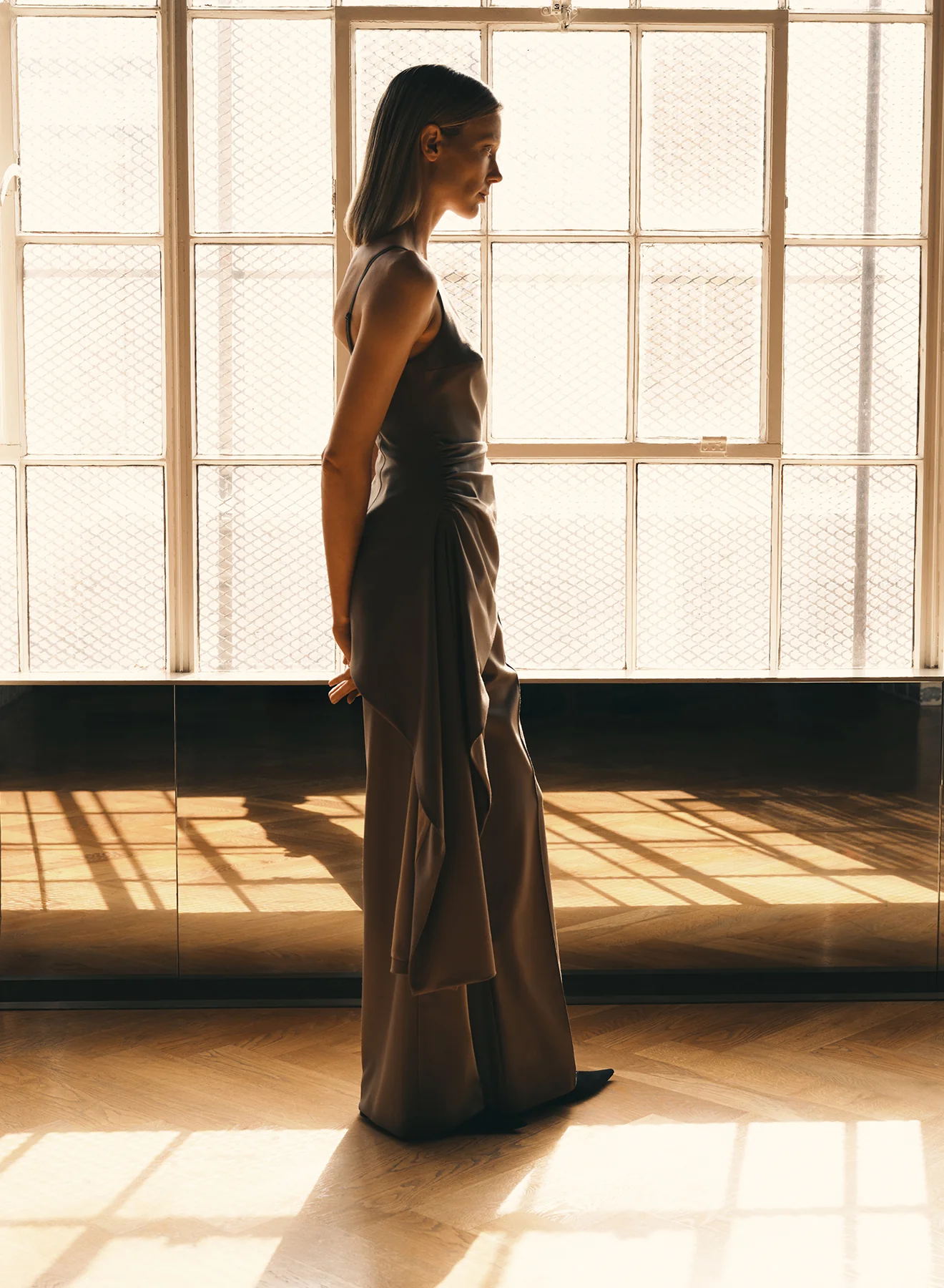 SANNE TOP (TAUPE BROWN) - Image 3
