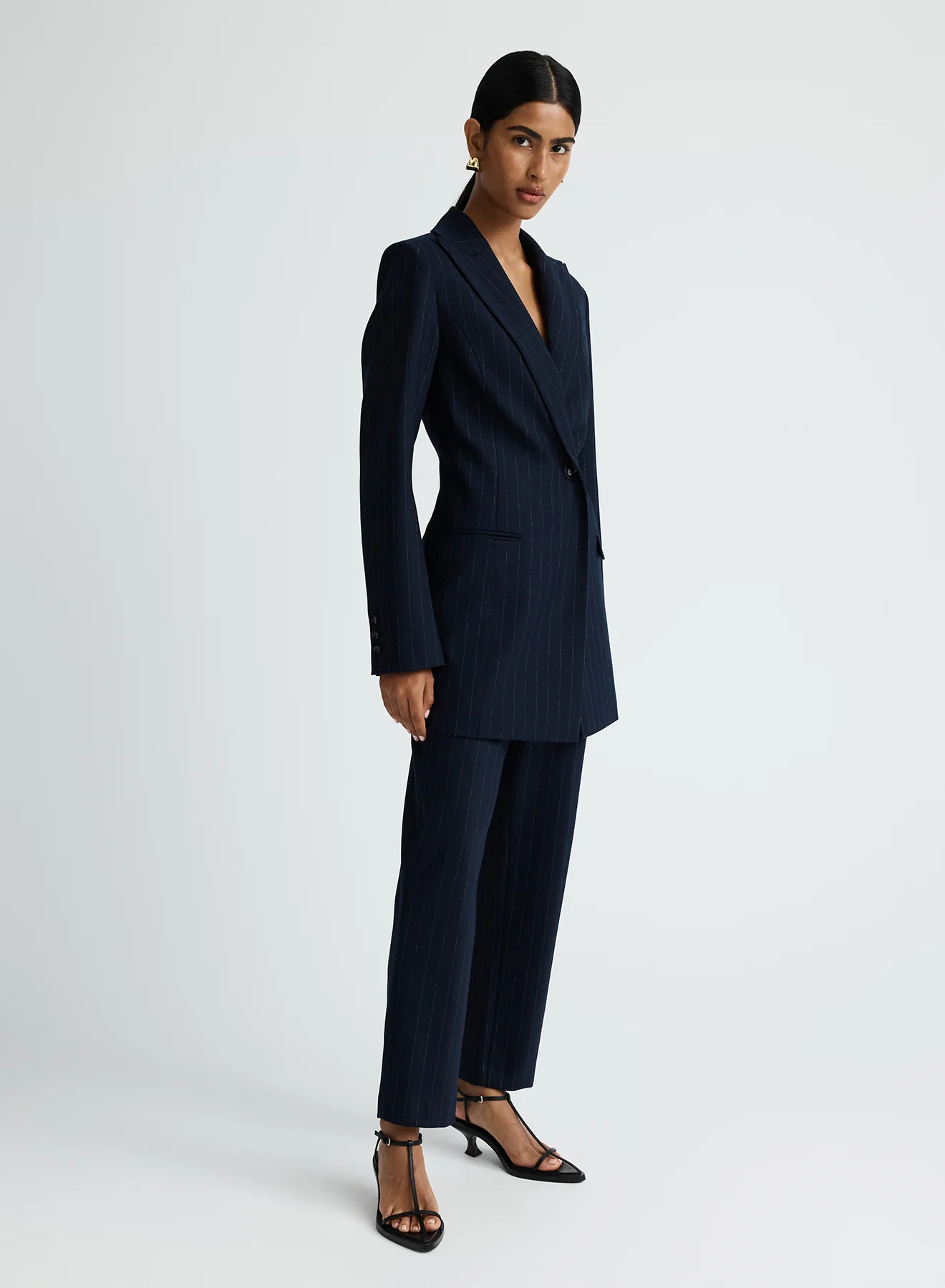 SIENNA BLAZER (CHALKSTRIPE) - Image 3
