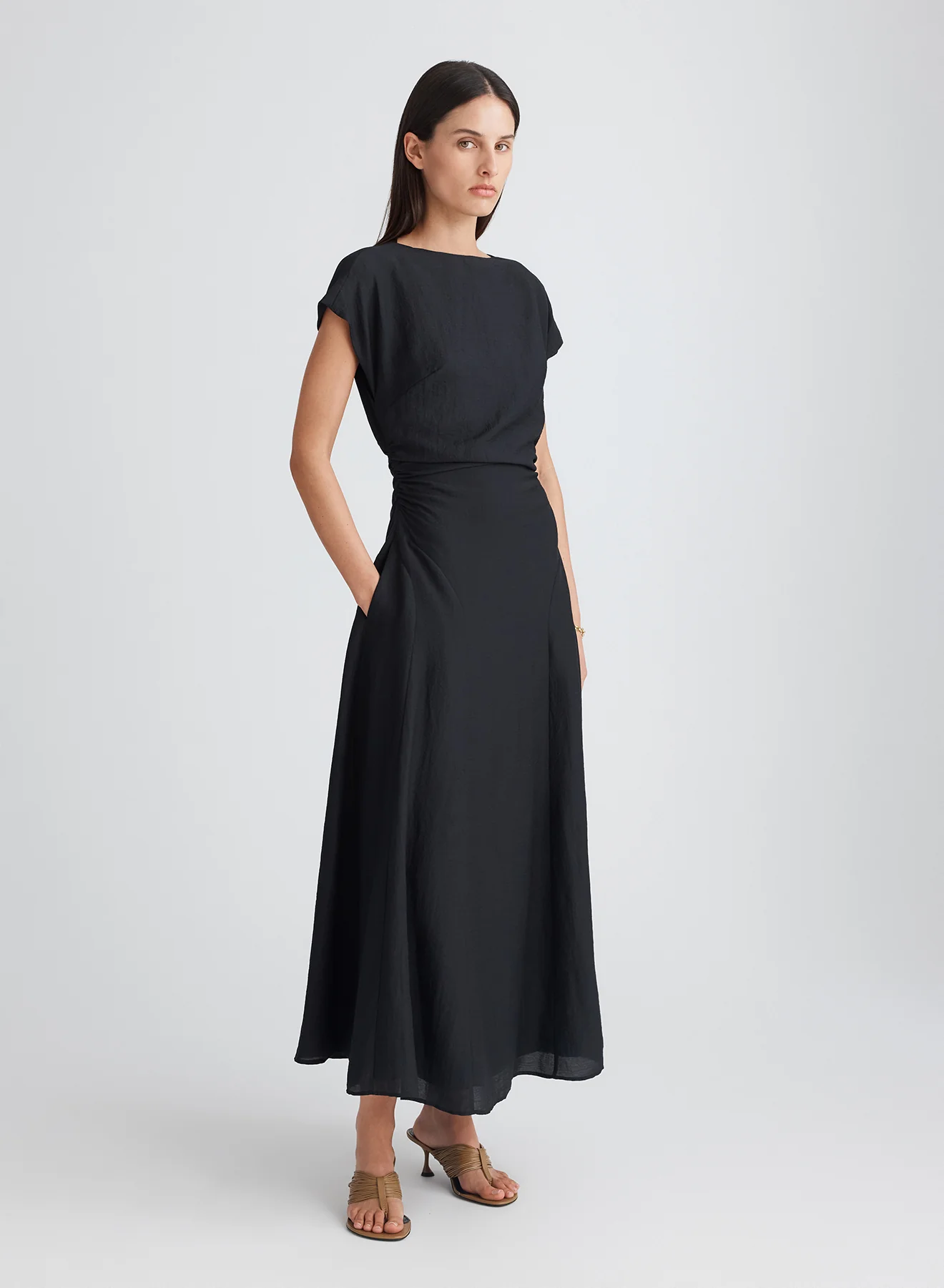 SKYLA DRESS (BLACK) - Image 2