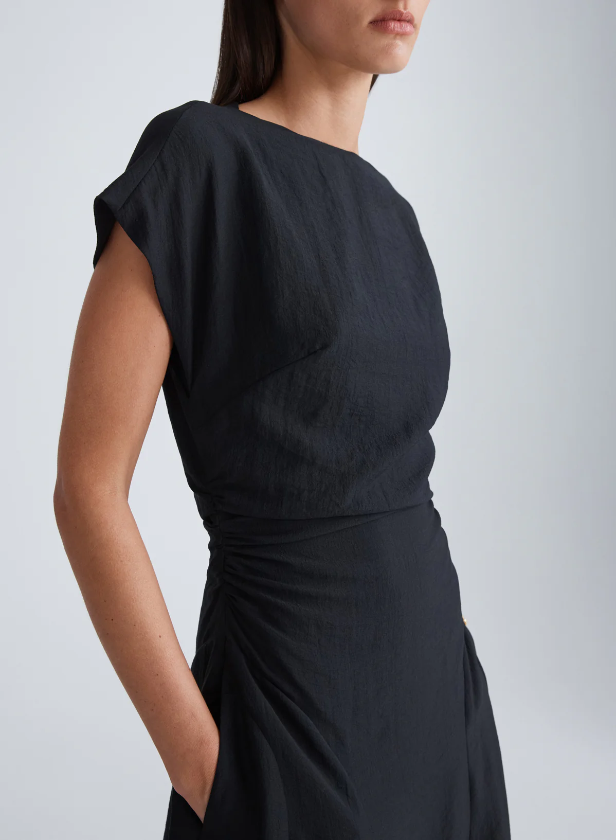 SKYLA DRESS (BLACK) - Image 3