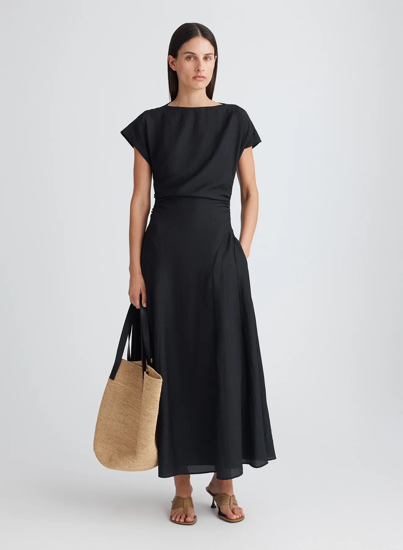SKYLA DRESS (BLACK) - Image 4