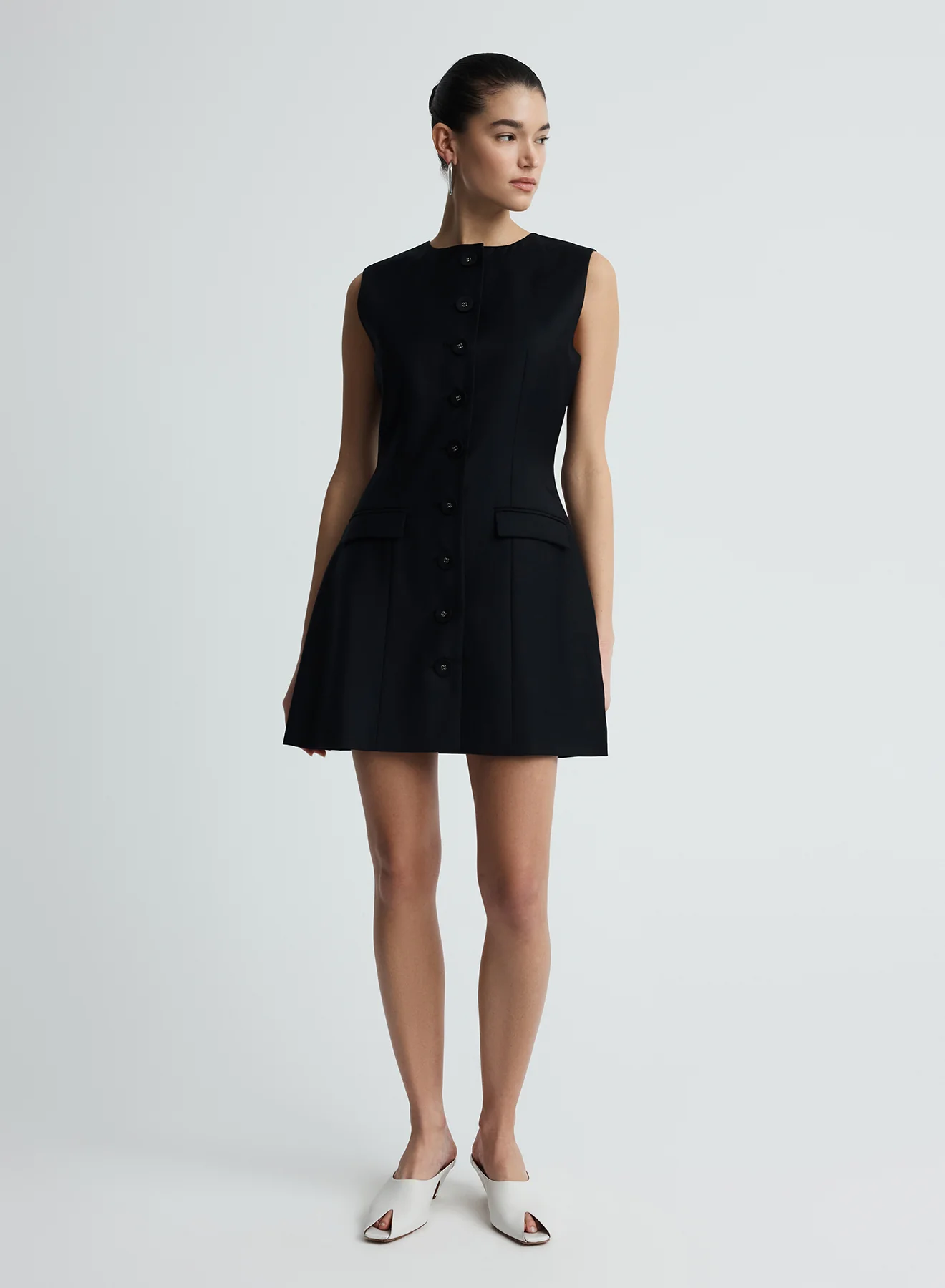 SOFIA DRESS (BLACK) - Image 3