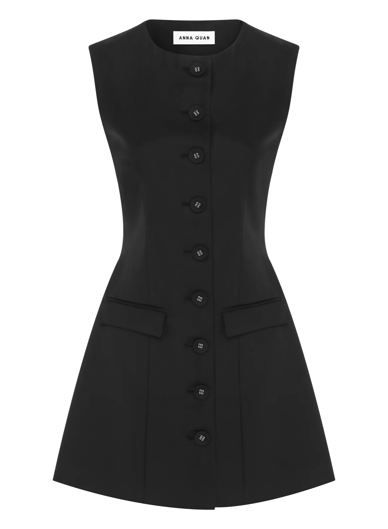 SOFIA DRESS (BLACK) - Image 6
