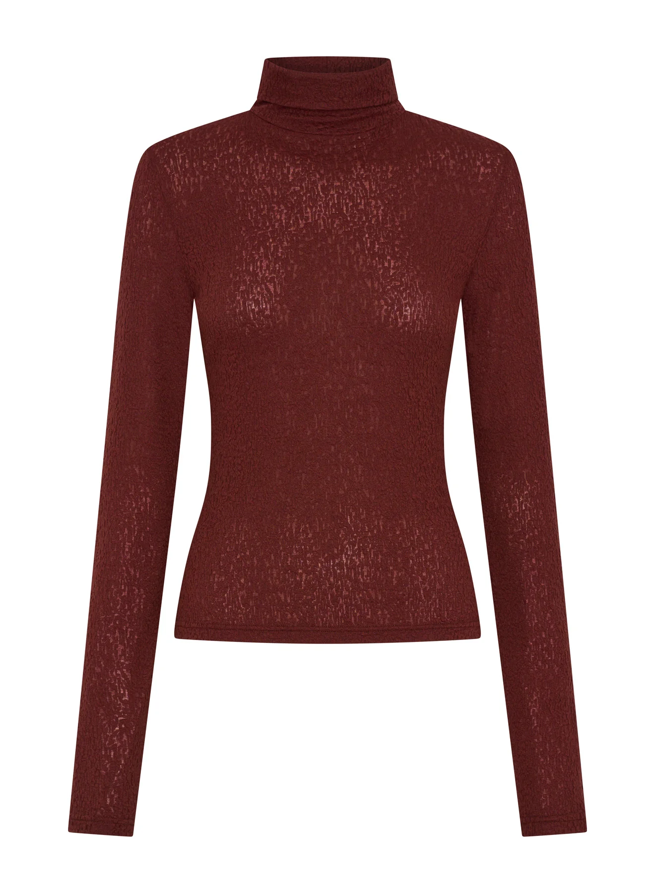 SYLVIE TOP (BURGUNDY) - Image 8