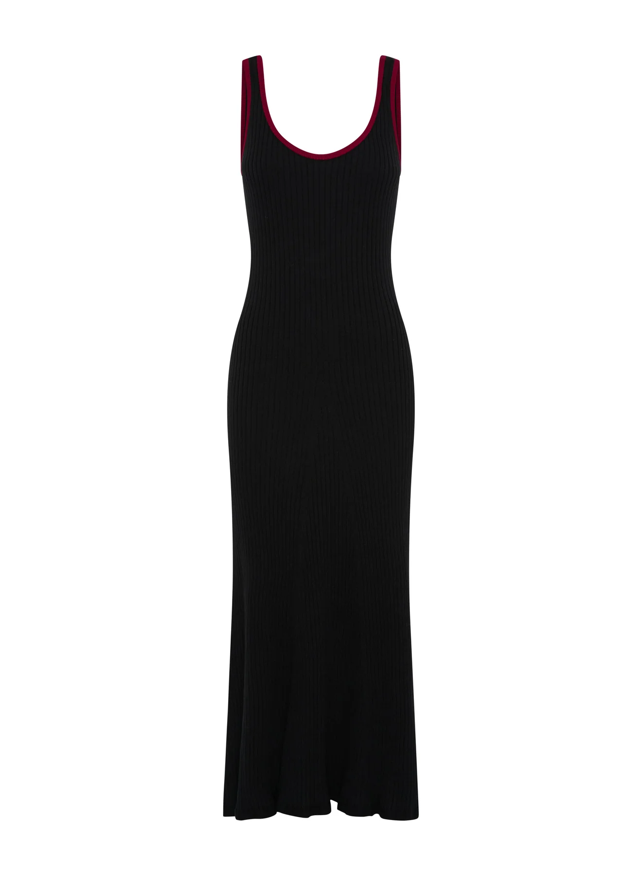 TAHLIA DRESS (RAVEN W/ SANGRIA) - Image 7
