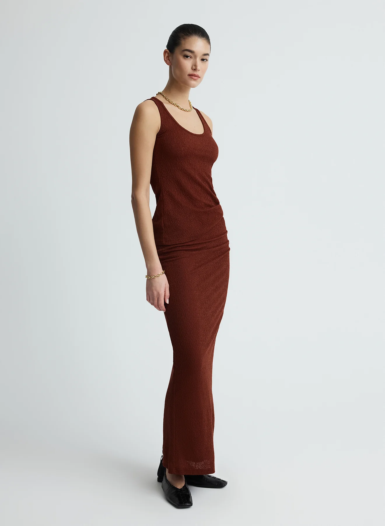 VESPER SKIRT (BURGUNDY) - Image 4
