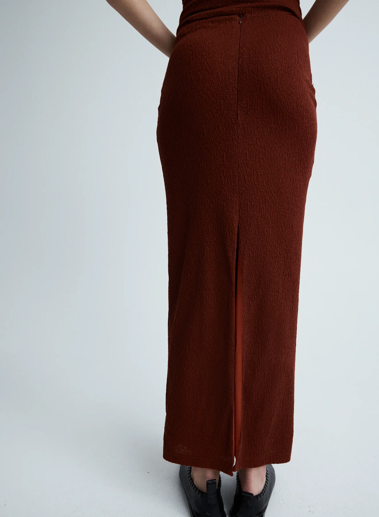 VESPER SKIRT (BURGUNDY) - Image 5