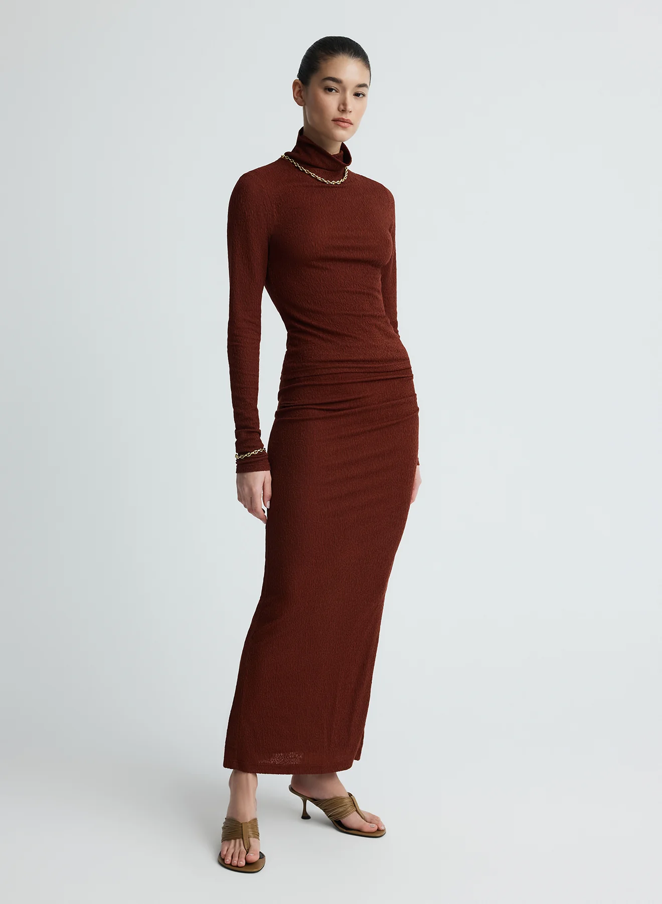VESPER SKIRT (BURGUNDY) - Image 7