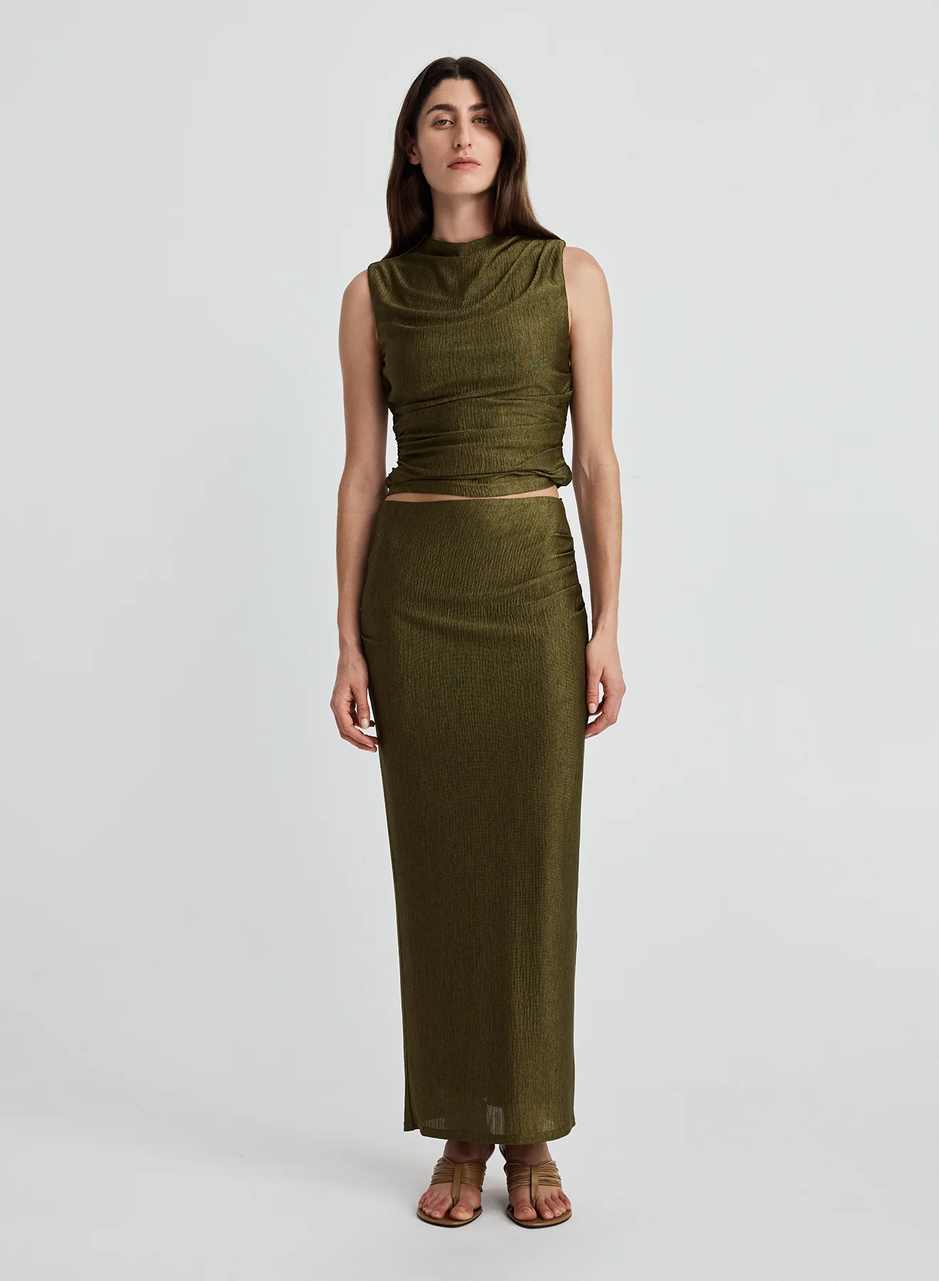 VESPER SKIRT (MOSS) - Image 6