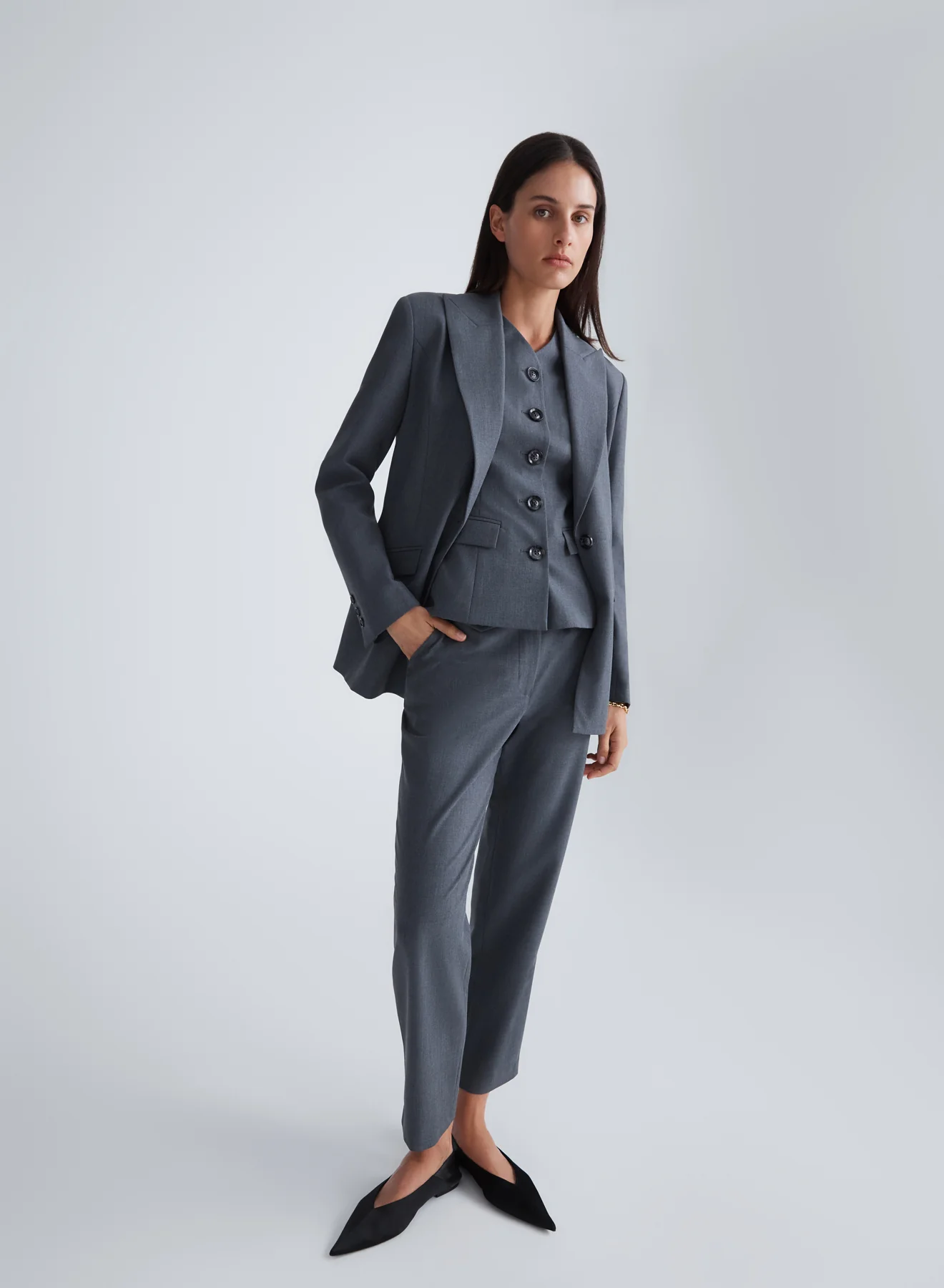 WILLOW BLAZER (GREY) - Image 6