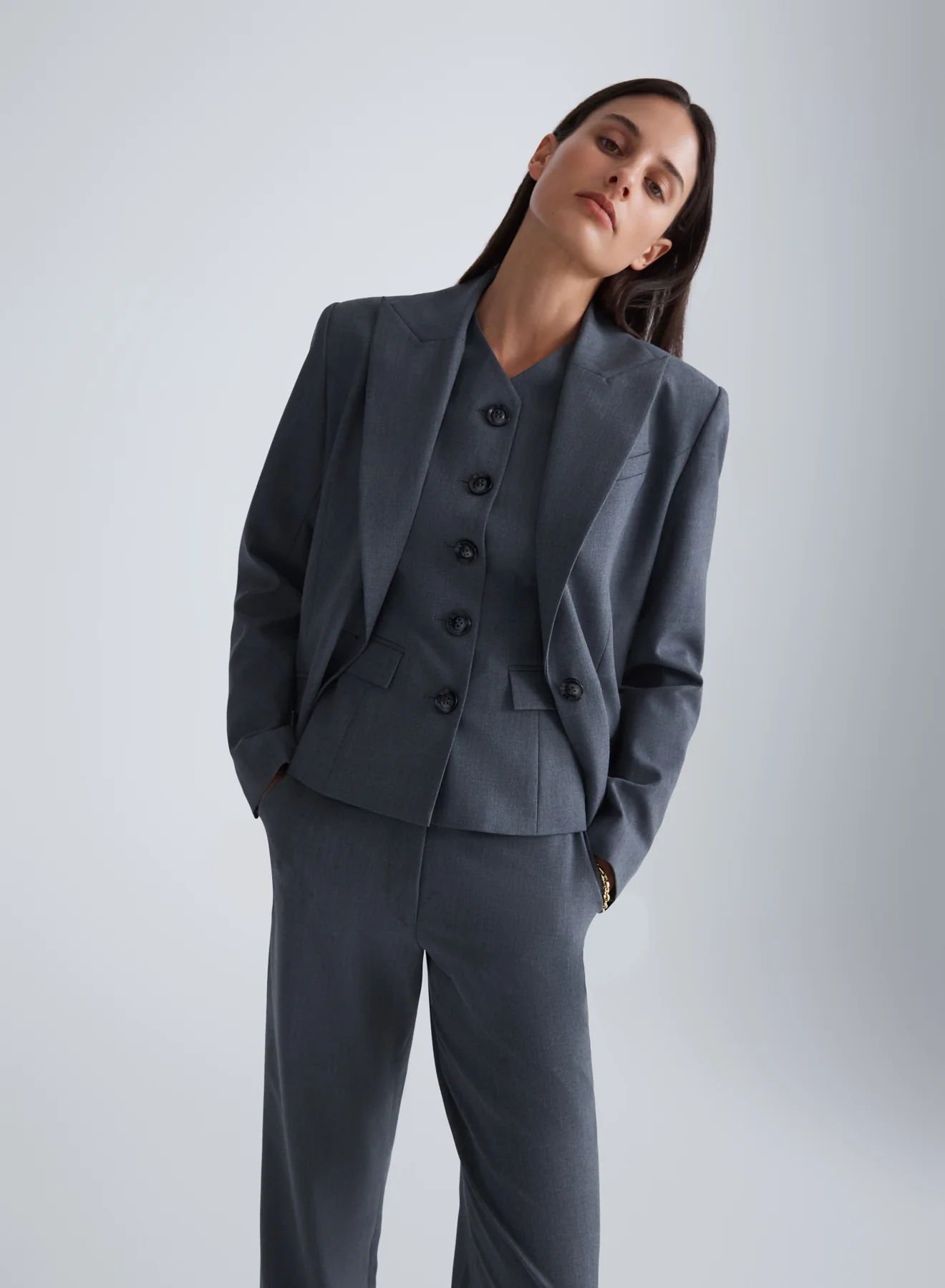 WILLOW BLAZER (GREY) - Image 7